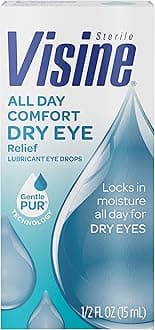 Visine All Day Comfort Dry Eye Relief Eye Drops For Up To Hrs Of Comfort Fl Pack of 1 Na