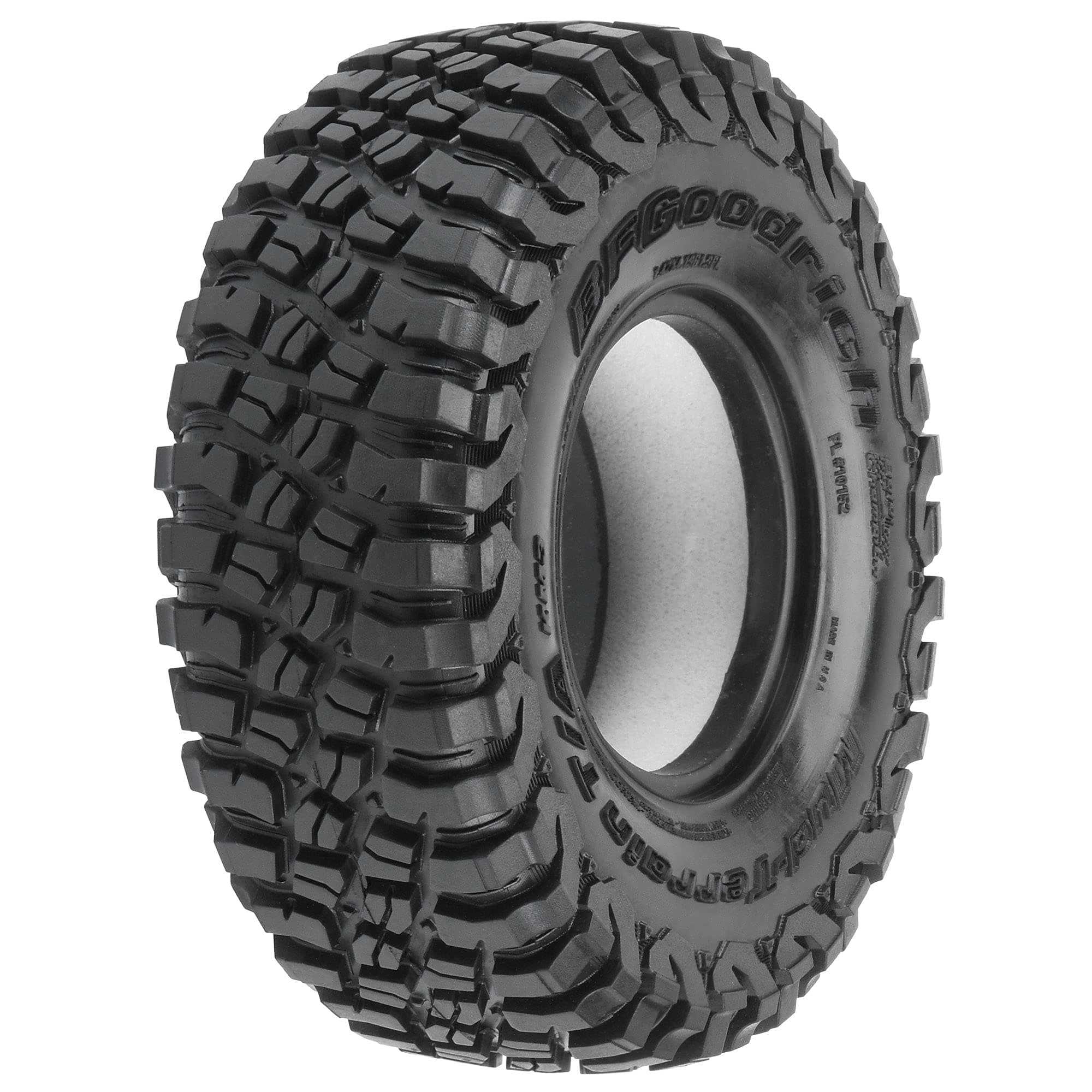 Racing 1/10 Class 1 BFG T/A KM3 Predator F/R 1.9" Crawler Tires (2), PRO1015203