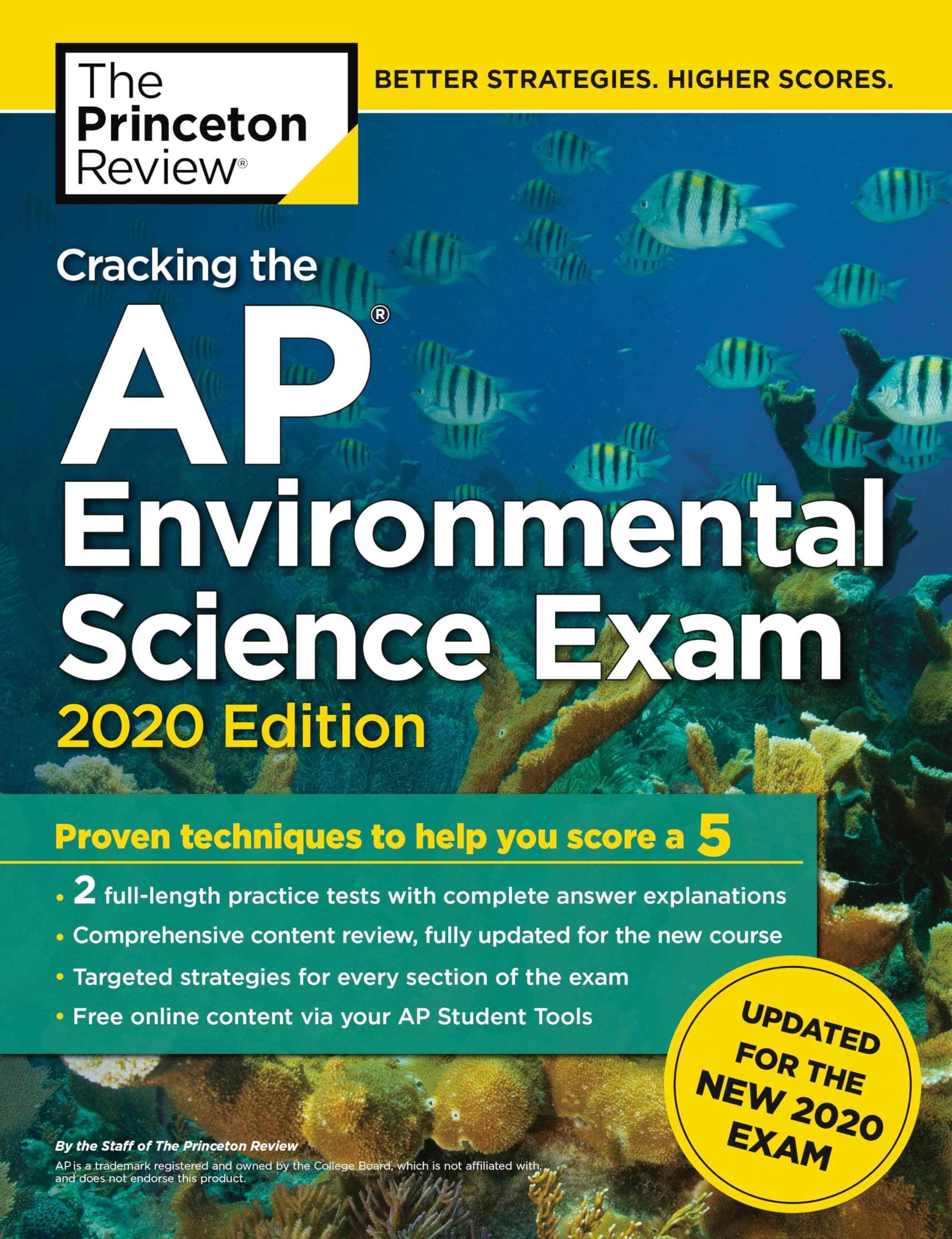 Cracking the AP Environmental Science Exam, 2020 Edition: Practice Tests & Prep for the NEW 2020 Exam (College Test Preparation)