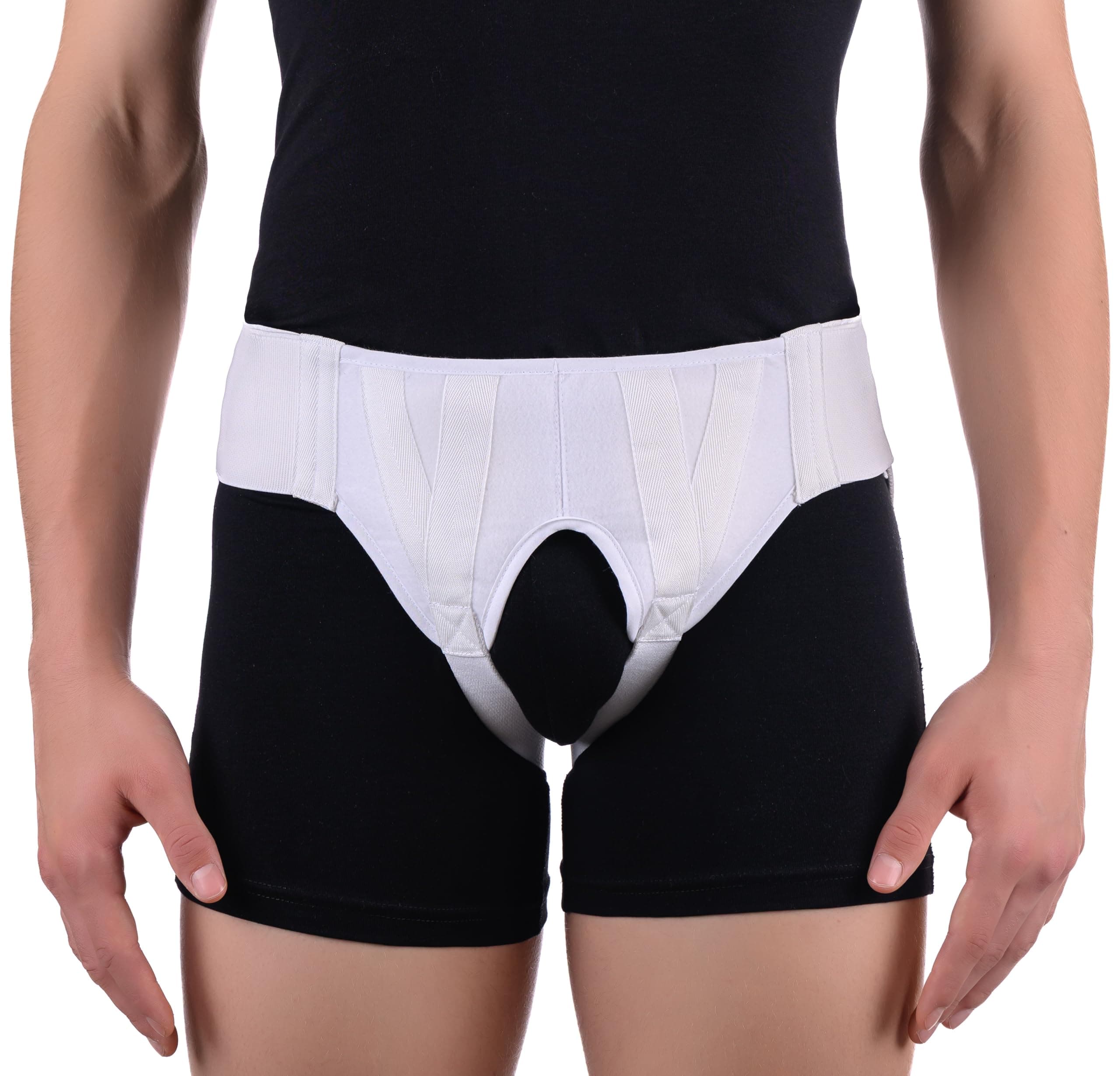 (m) - Hernia Gear Double Inguinal Groyne Hernia Truss - Medium