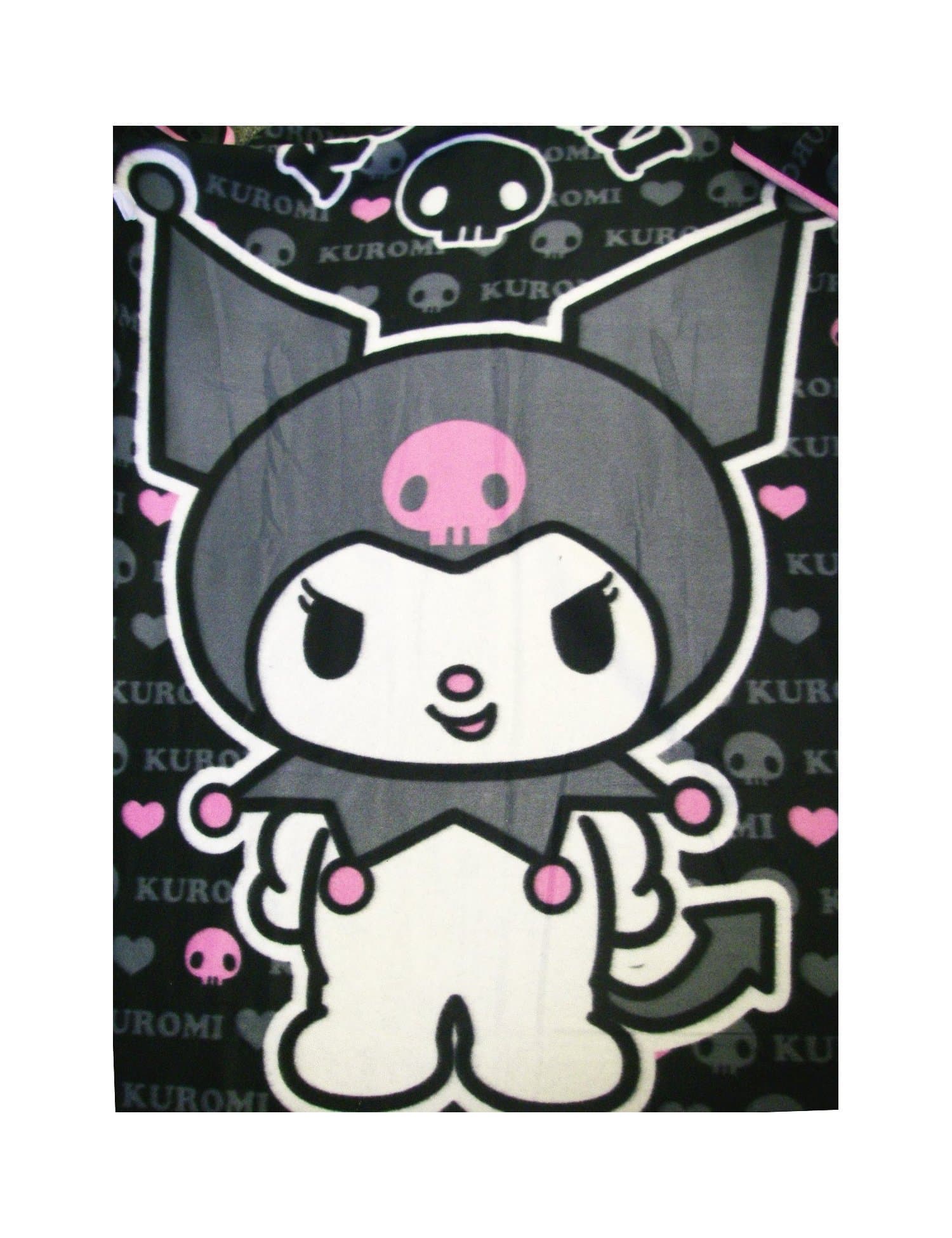 Kuromi Fleece Blanket