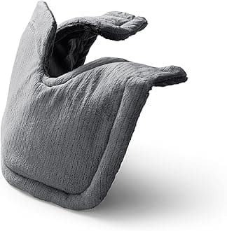 Heating Pad for Neck and Shoulder Pain Relief with Auto Shut Off and Moist Heating Option 22 x 14 Grey