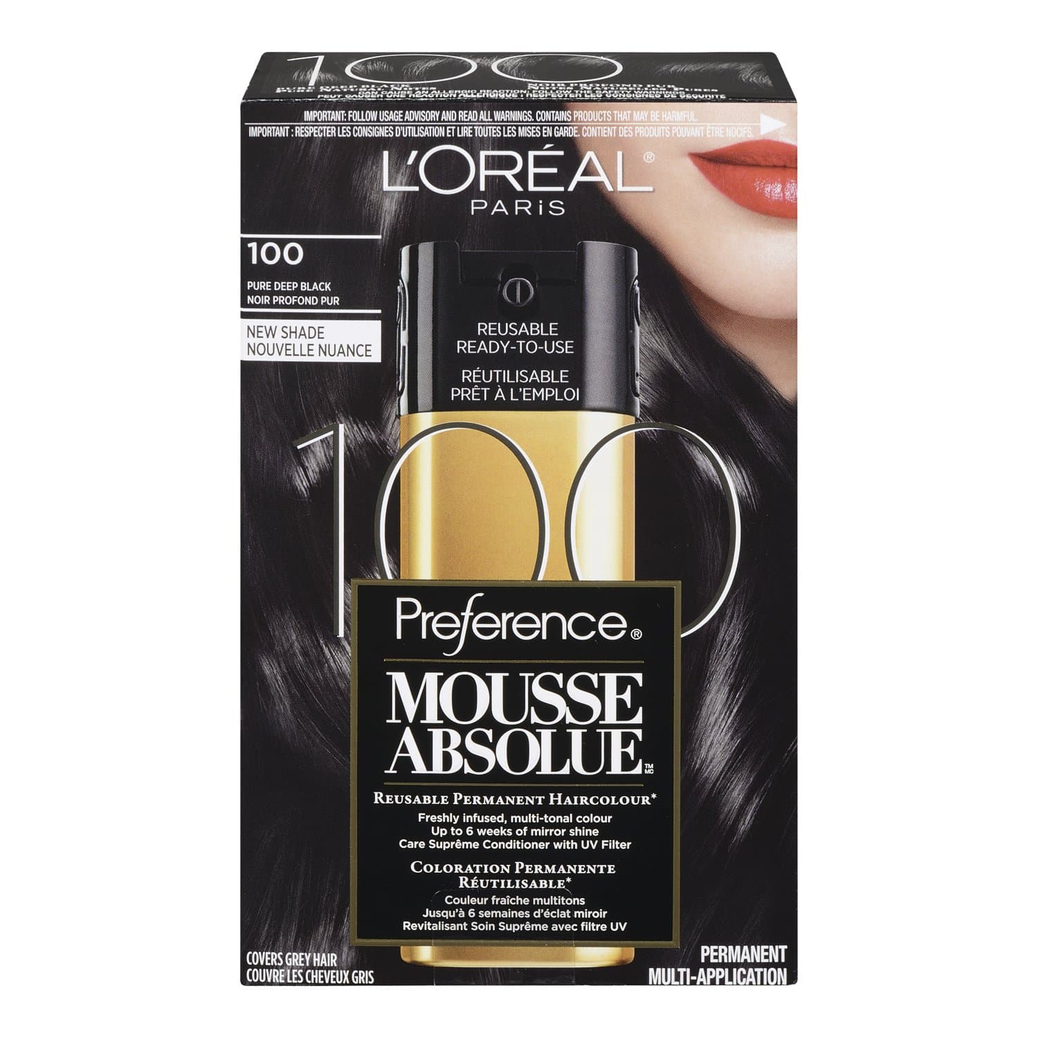 Superior Preference Mousse Absolue, 100 Pure Deep Black