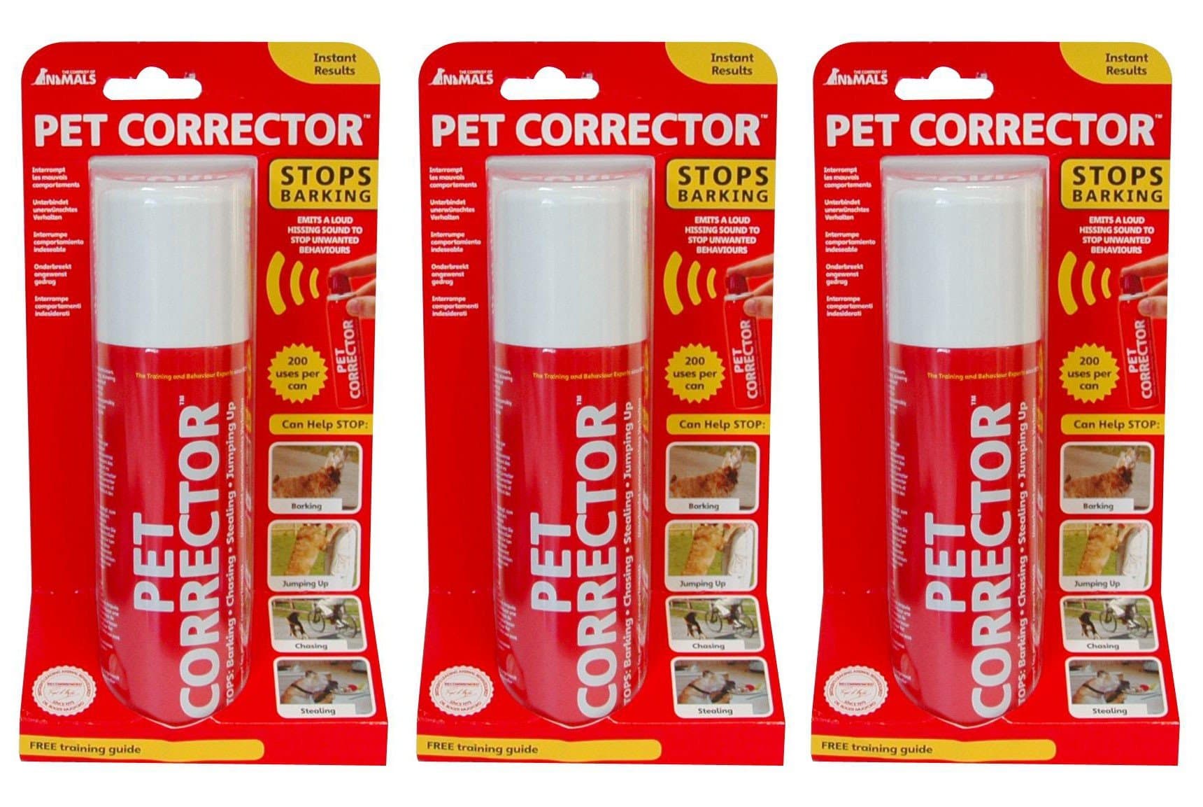 Pet Corrector Training Spray Bulk Deal 3 x 200ML