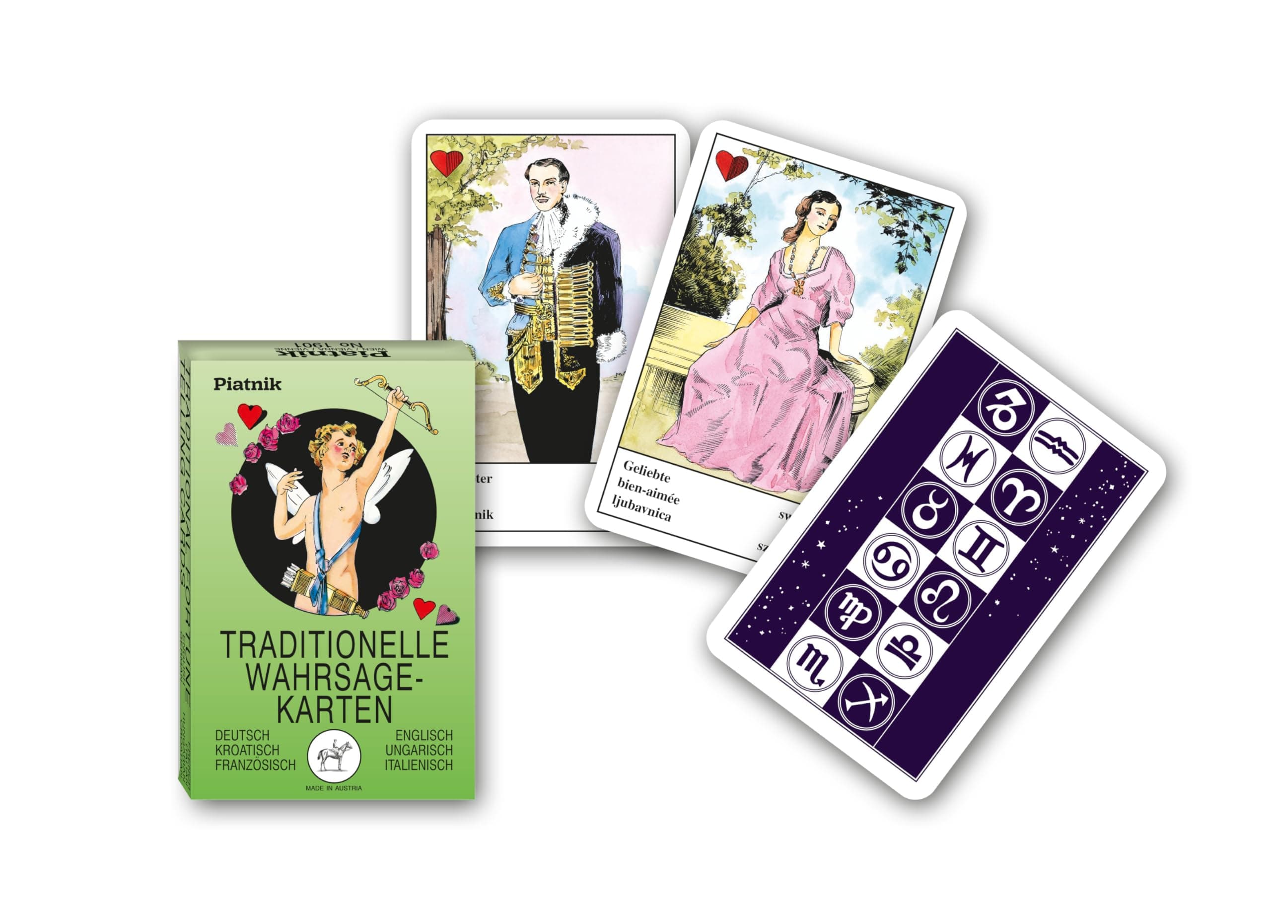 Zigeuner Wahrsagekarten, Orakelkarten