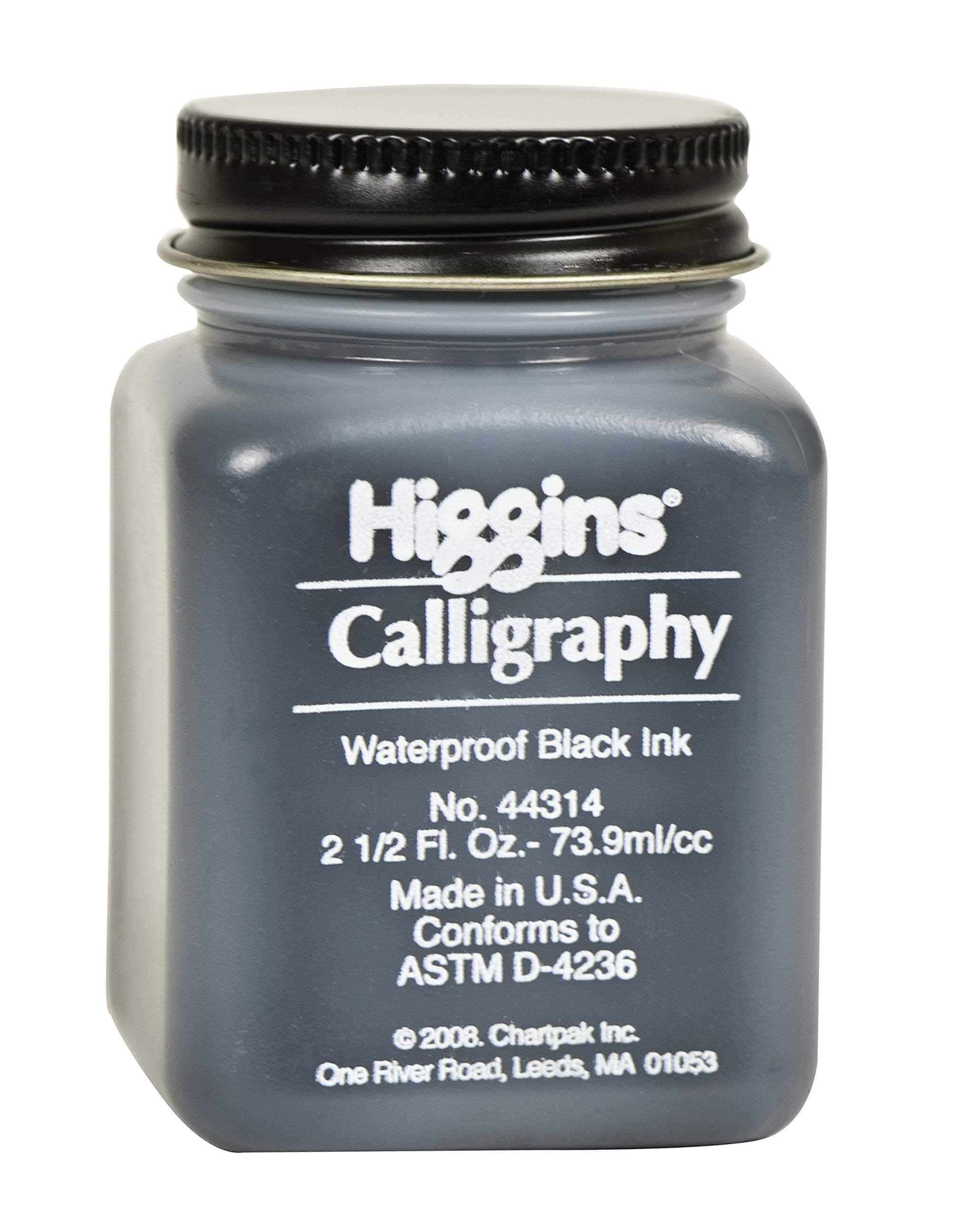 Black Calligraphy Ink, 2.5 Ounce Bottle (44314)