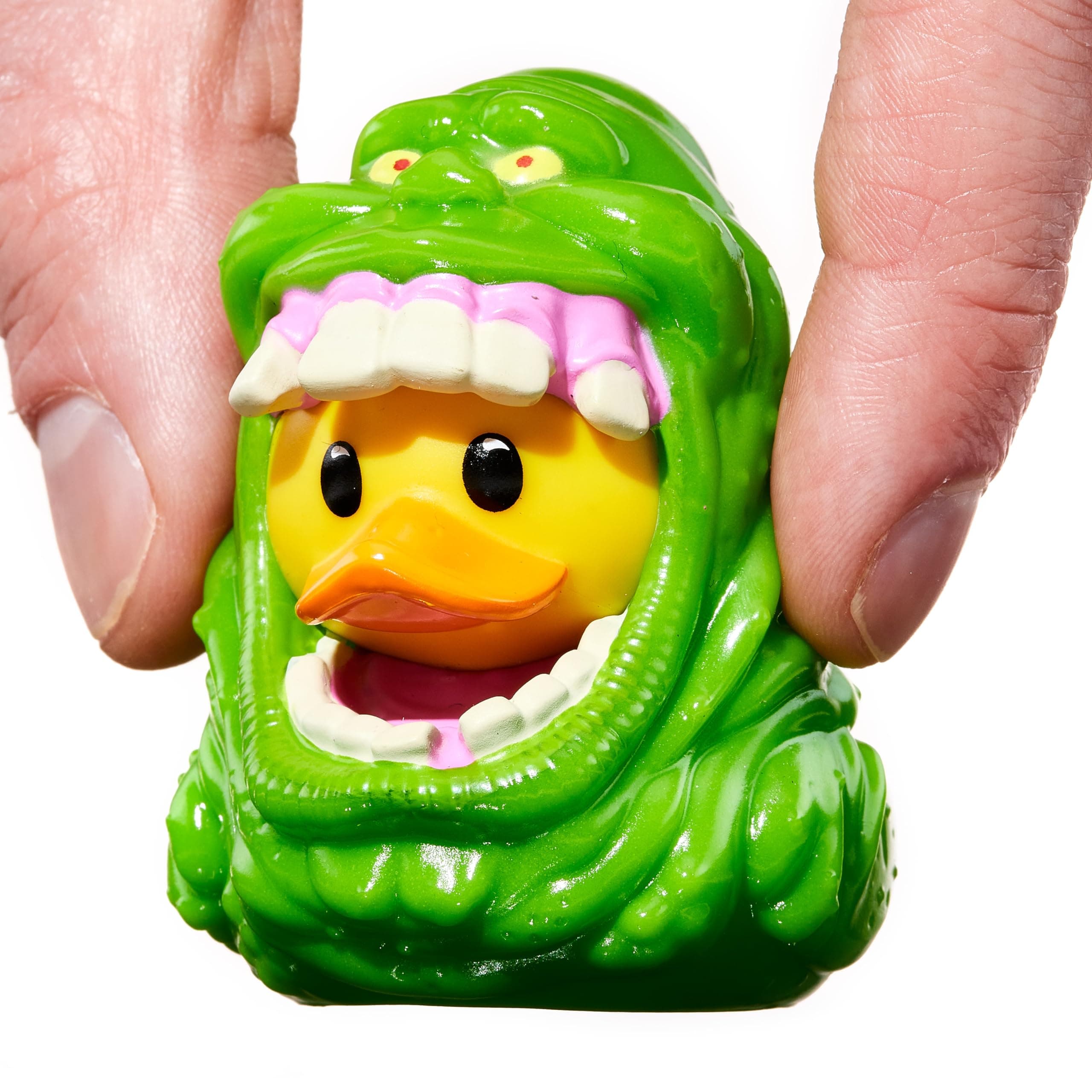 Mini: Ghostbusters - Slimer Cosplaying Rubber Duck Vinyl Figure