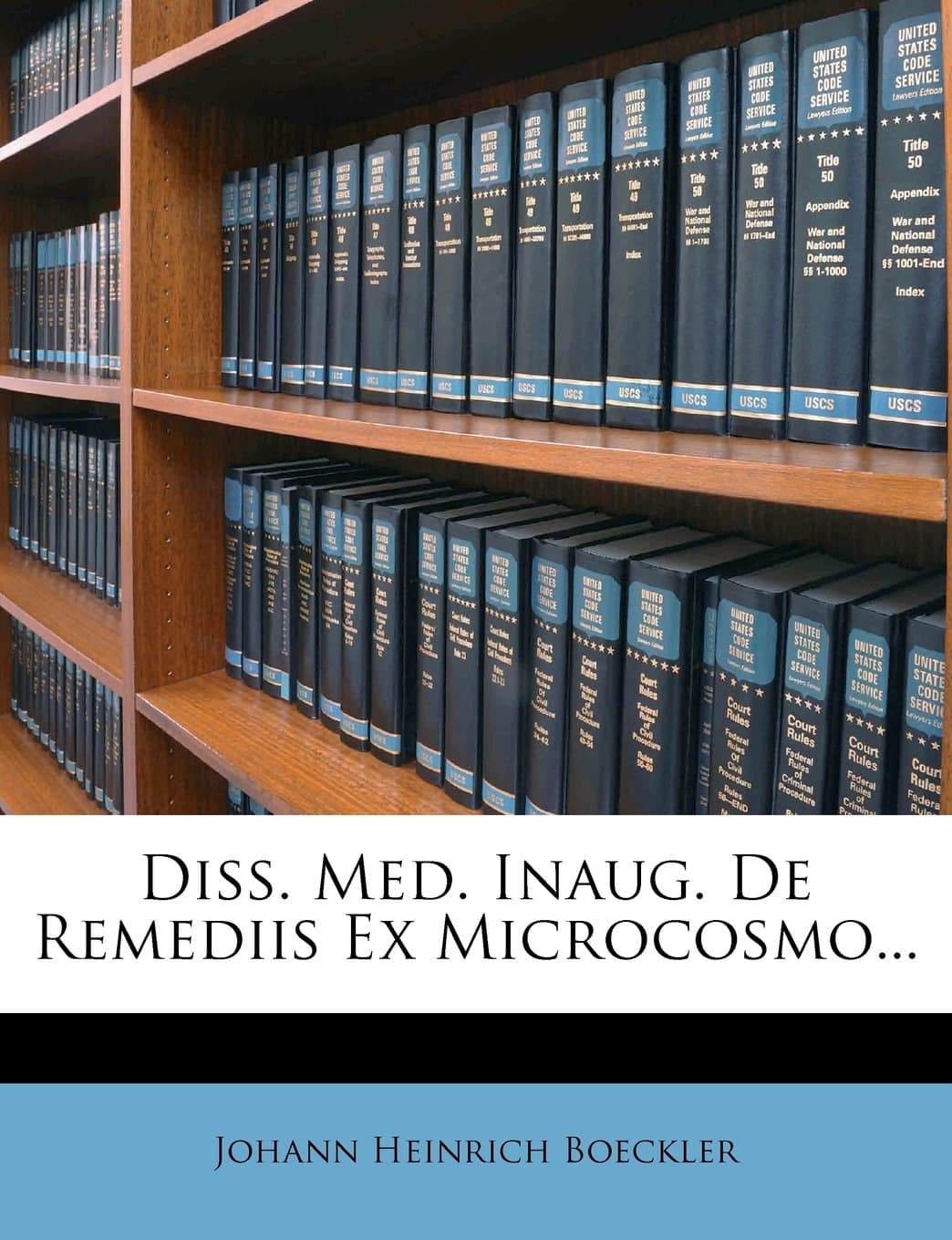 Diss. Med. Inaug. de Remediis Ex Microcosmo...
