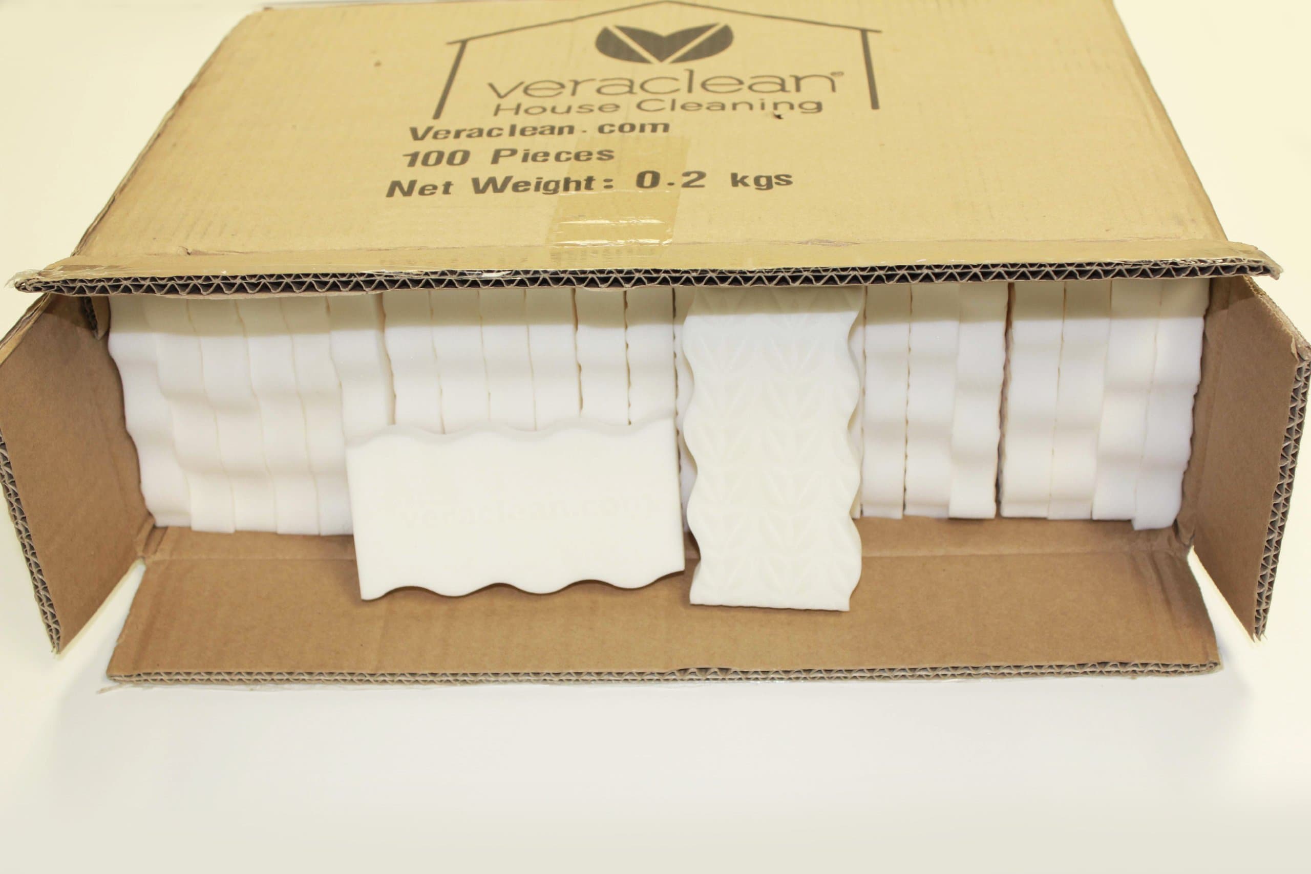 Sponge Erasers, 100 Piece