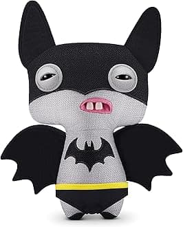 Fuggler x DC 9-inch by ZURU, Funny Ugly Monster Plush Toy, Soft Superhero Doll Plushies for Kids and Adults (Batman)