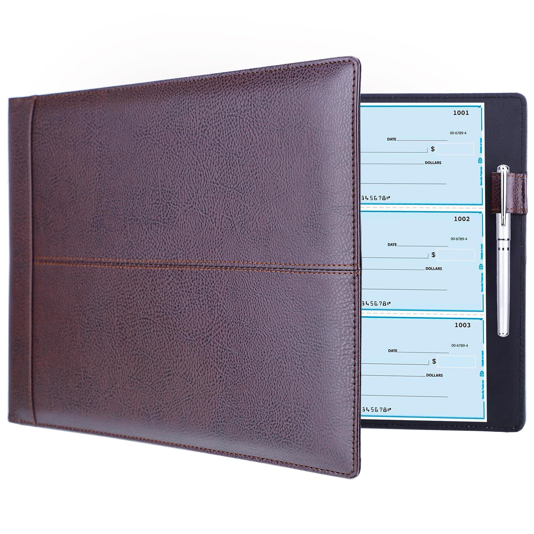 7 Ring Business Checkbook Binder