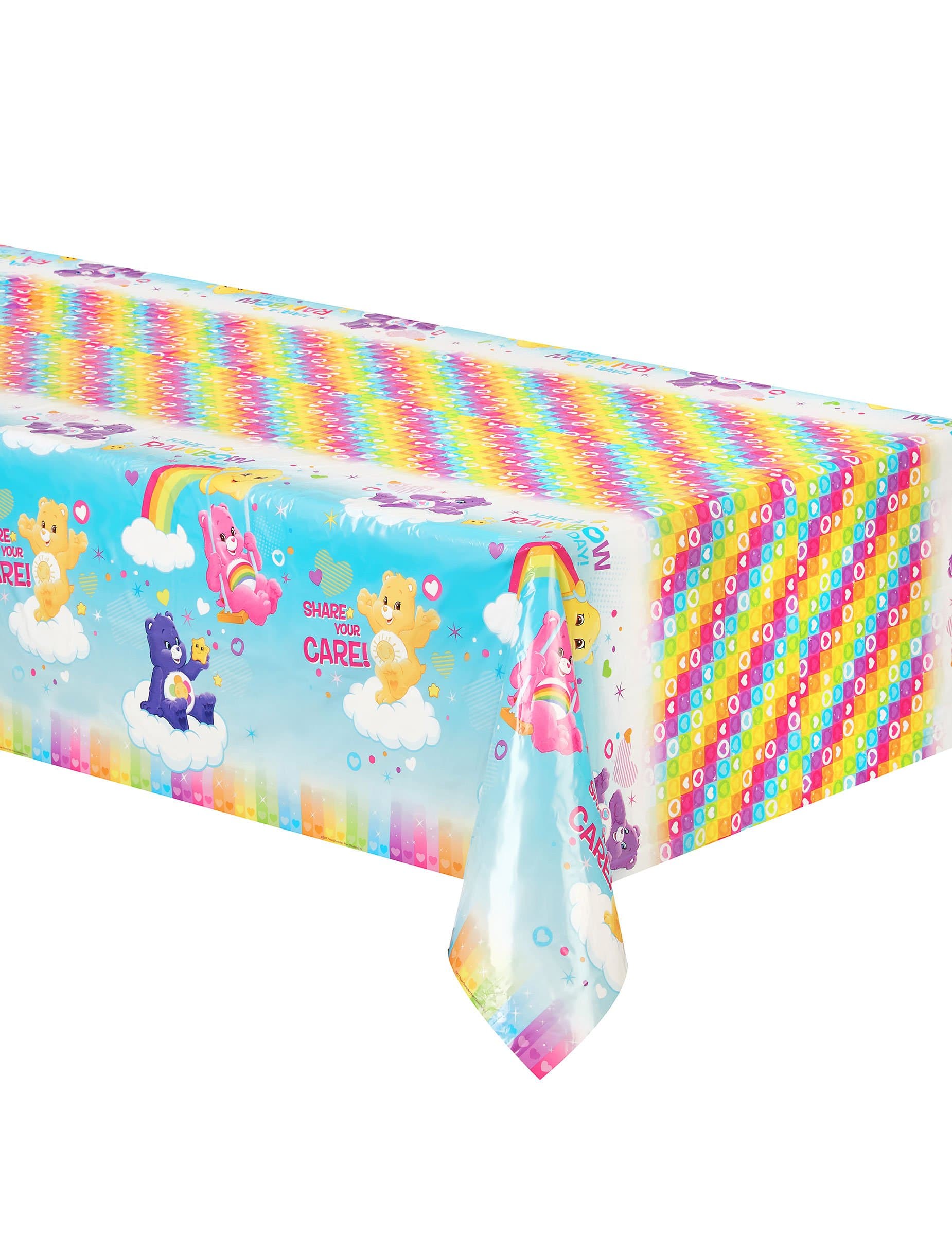 Care Bears Plastic Tablecover 183cm x 138cm