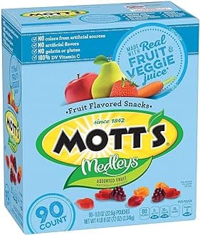 Mott's Medley Assorted Fruit Flavored Snacks (90 ct.)