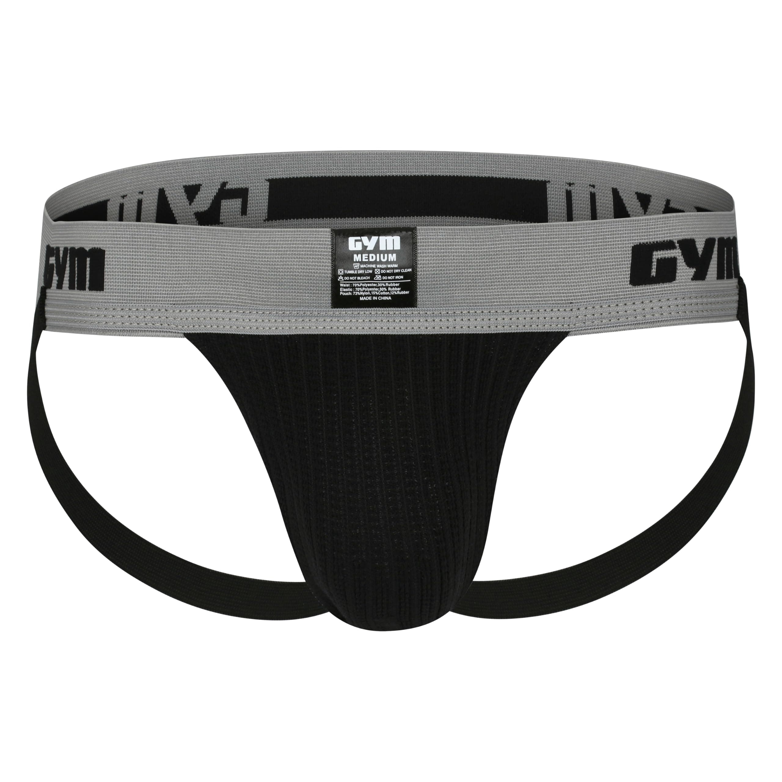 Gym Workout Jockstrap with 2" Waistband