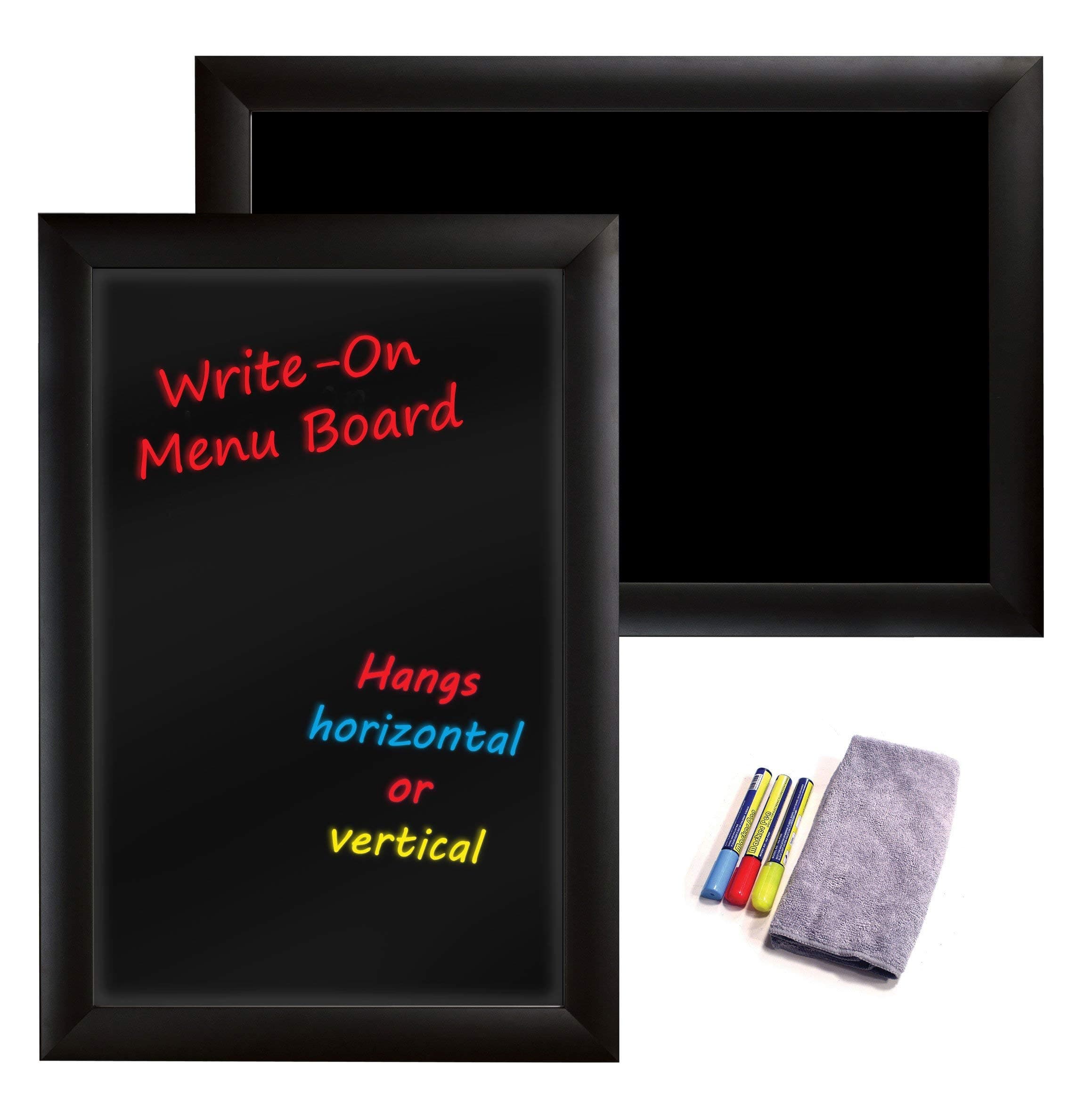 Illuminated Write-on Menu Board