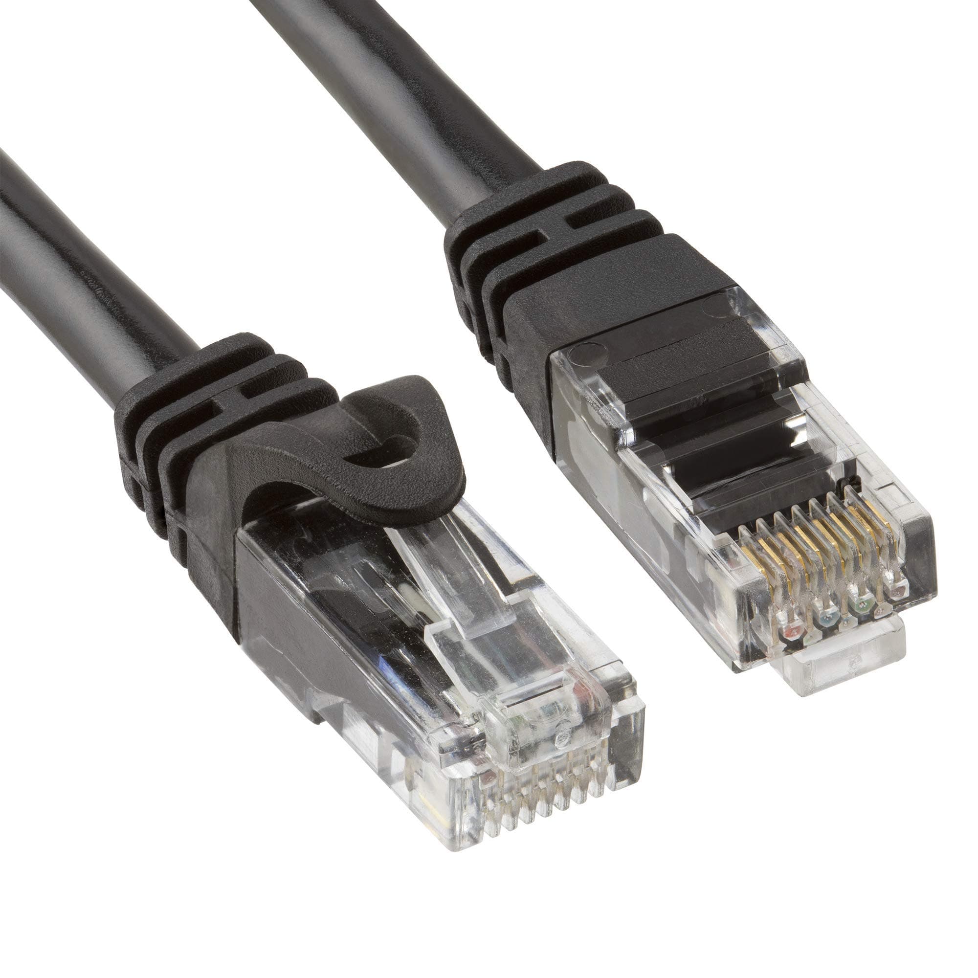 Cmple - Cat6 Networking RJ45 Ethernet Patch Cable - (10 Feet) Black