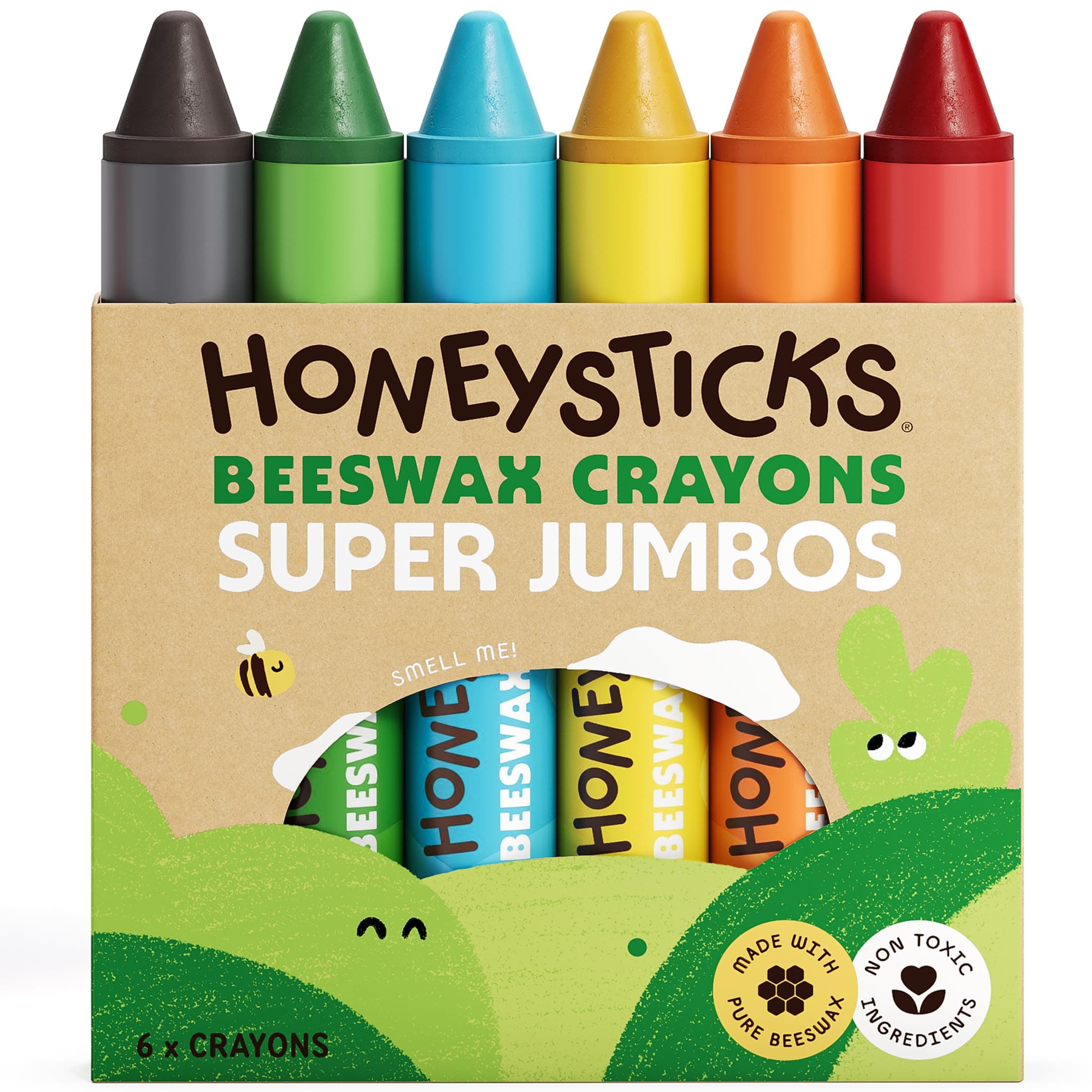 Super Jumbos Beeswax Crayons