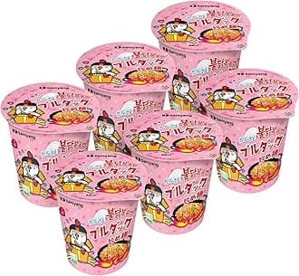 [Samyang] Carbo Spicy Chicken Fried Cup Noodles 80g × 6EA / Korean food / Korean ramen (overseas direct shipment)