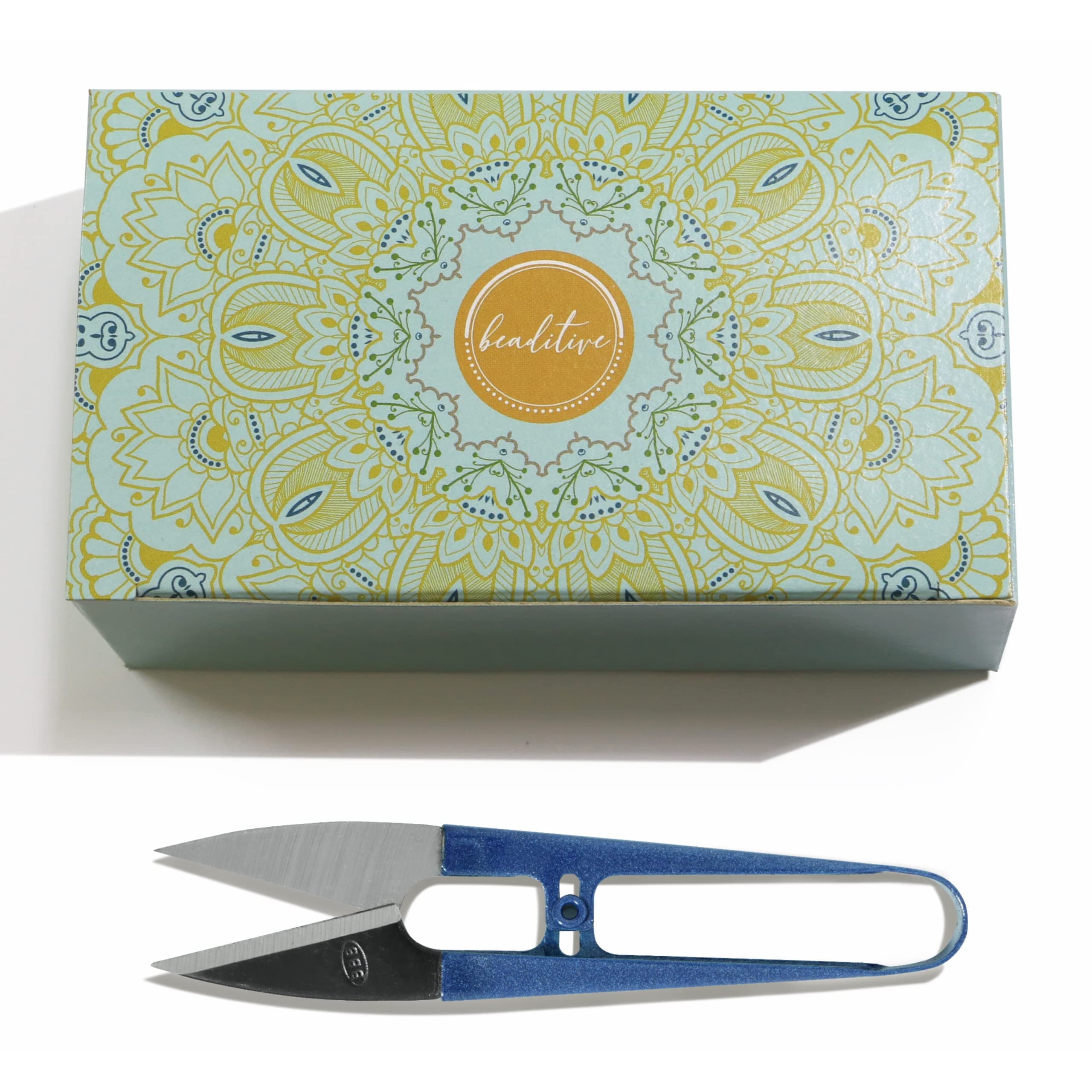 Beaditive Sewing Scissors (12-Piece Set) High-Carbon Steel Thread, Yarn, Embroidery Clippers | Handheld Snippers for Arts, Crafts, and DIY Projects | Multipurpose Use