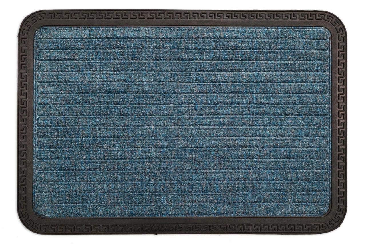 Onlymat Soft Polypropylene| Stripped Pattern| Rubber Backing| Long-Lasting| Heavy Duty| All-Purpose| Indoor| Outdoor| Doormat- 60 x 40cm