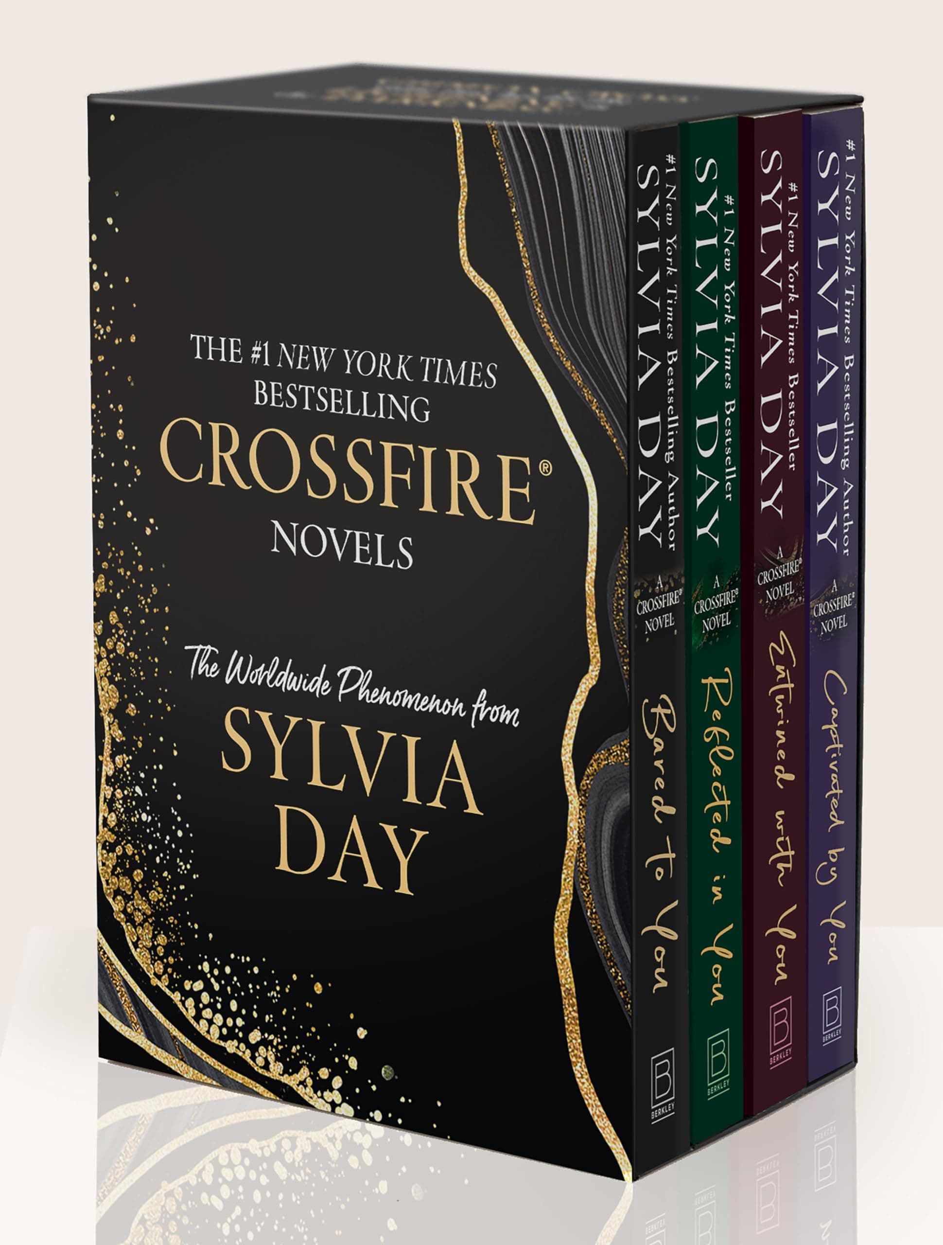 BERKLEY Sylvia Day Crossfire Series 4-Volume Boxed Set: Bared to You/Reflected in You/Entwined with You/Captivated by You