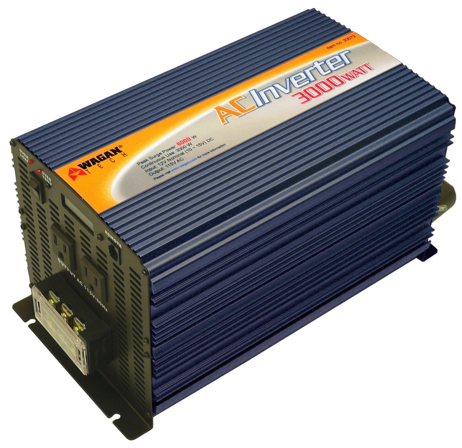Wagan 3000 Watt Smart AC Power Inverter