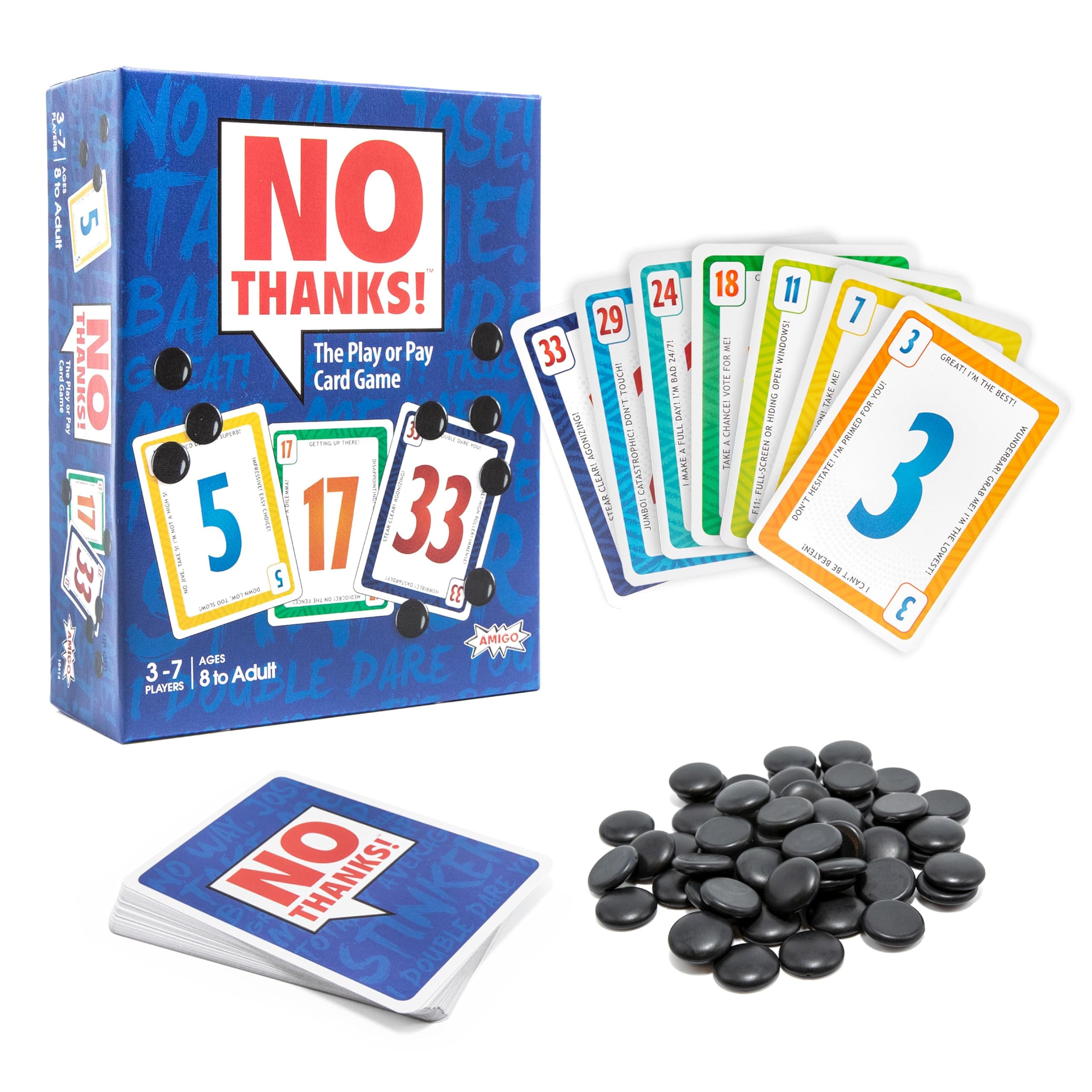 No Thanks! Classic Strategy Card Game