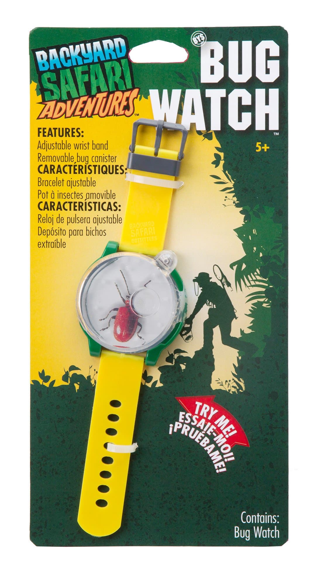 Backyard Safari Adjustable Bug Watch, Colors May Vary