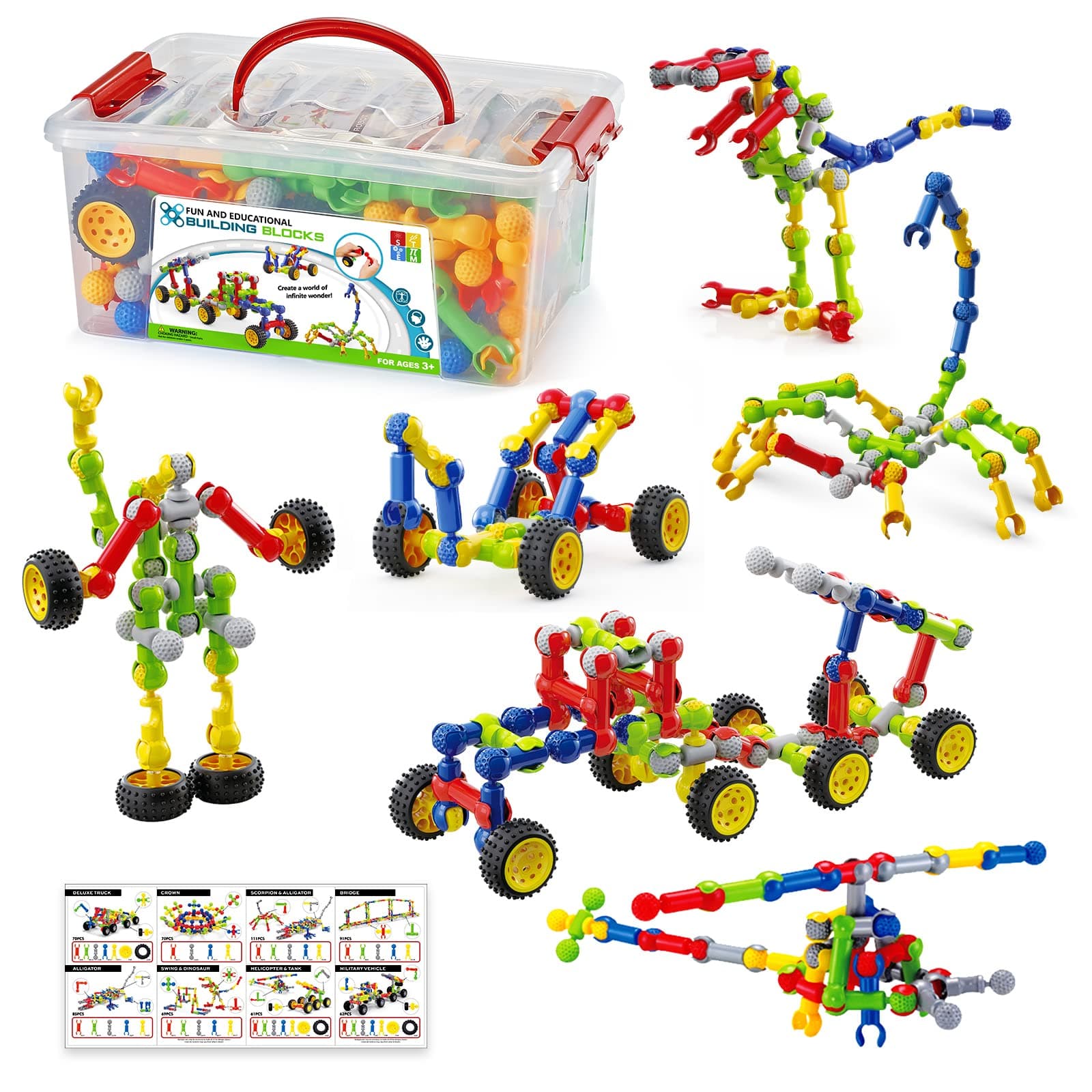 170 Pcs Building Toys