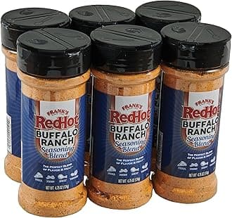 Frank's RedHot Buffalo Ranch Seasoning Blend, 4.75oz (Pack of 6)
