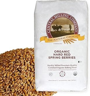 100% Organic Hard Red Spring Wheat Berries