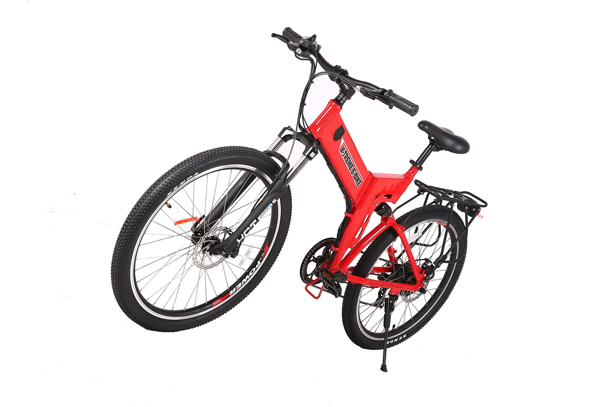 X-Treme Scooters X-CURSION Elite Folding Electric Mountain E-Bike Bicycle, Red by Xtreme