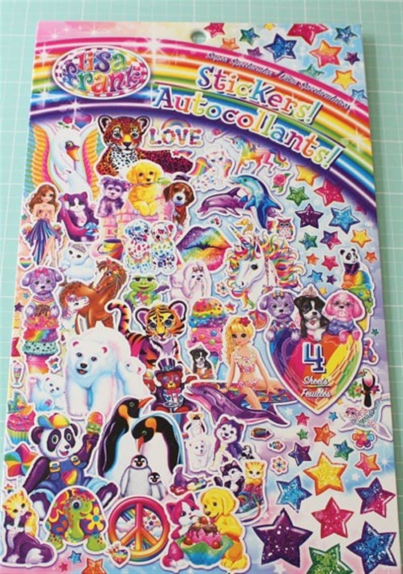 Lisa FrankColorful Fun Stickers