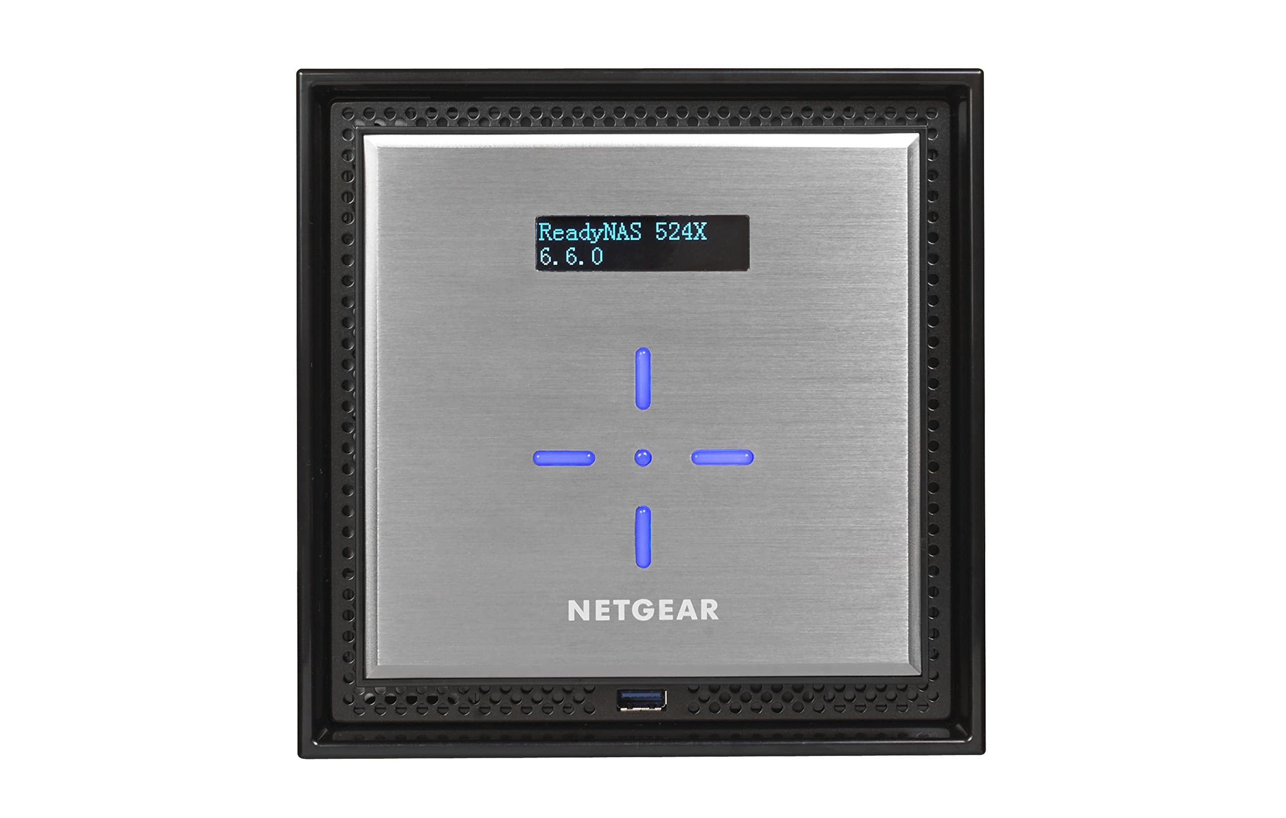 NETGEAR ReadyNAS 524X High Performance 10GbE 4-bay Network Attached Storage Diskless (RN524X00-100NES)