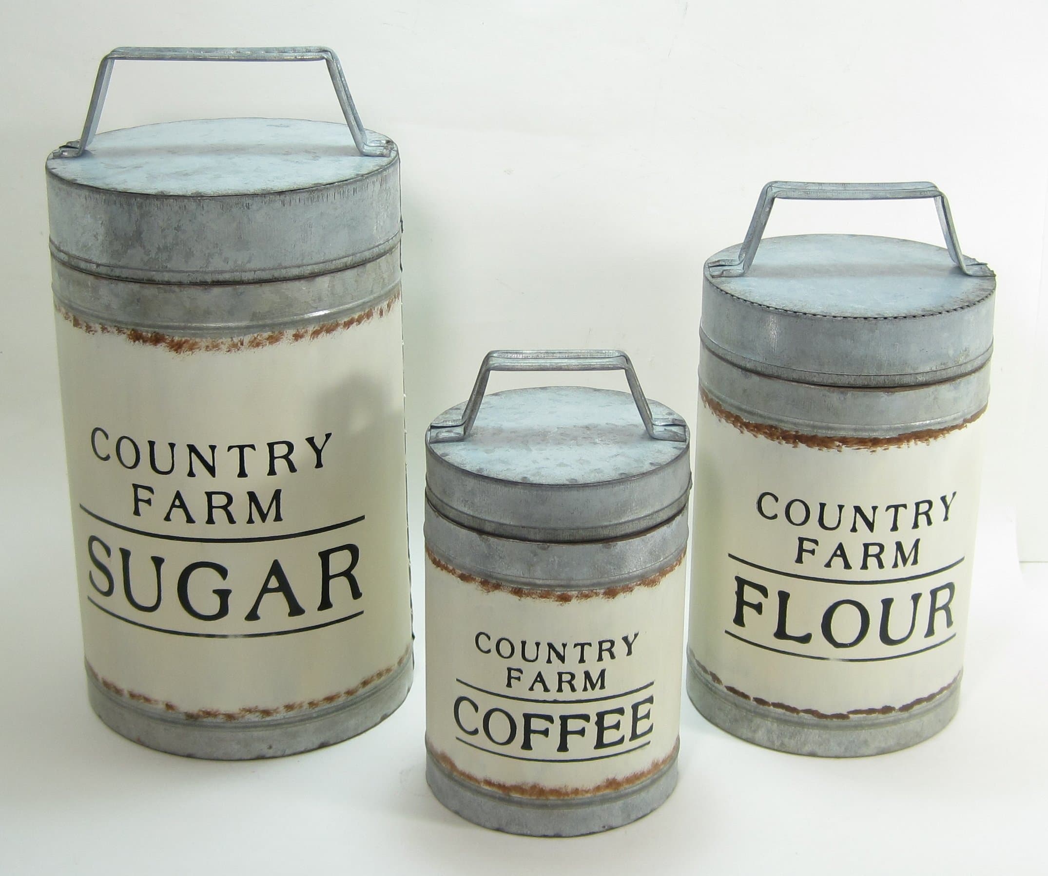 VIP Home Metal Canisters S / 3