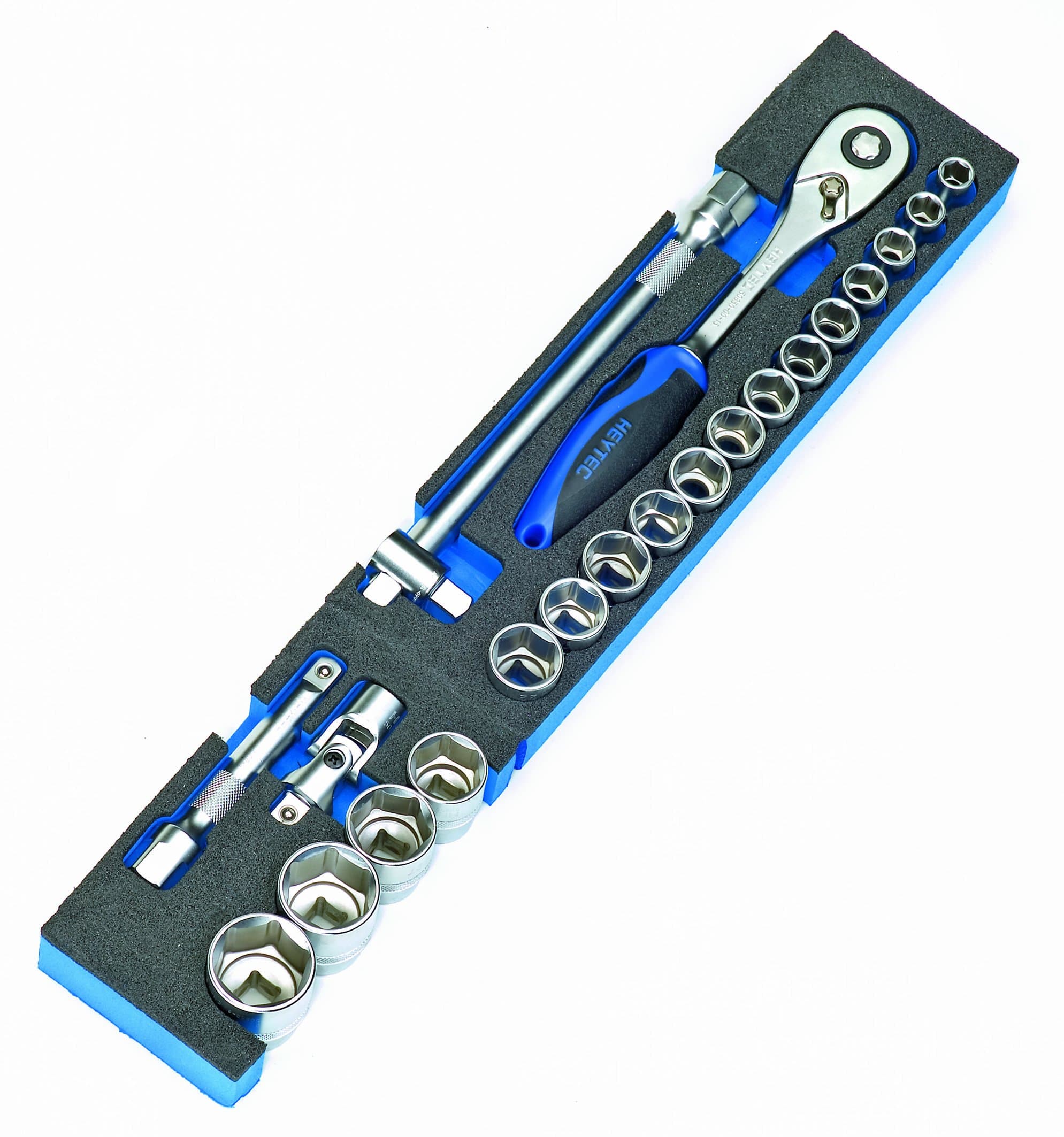 Heytec 50829003083 Tool Module, Silver, Set of 21 Piece