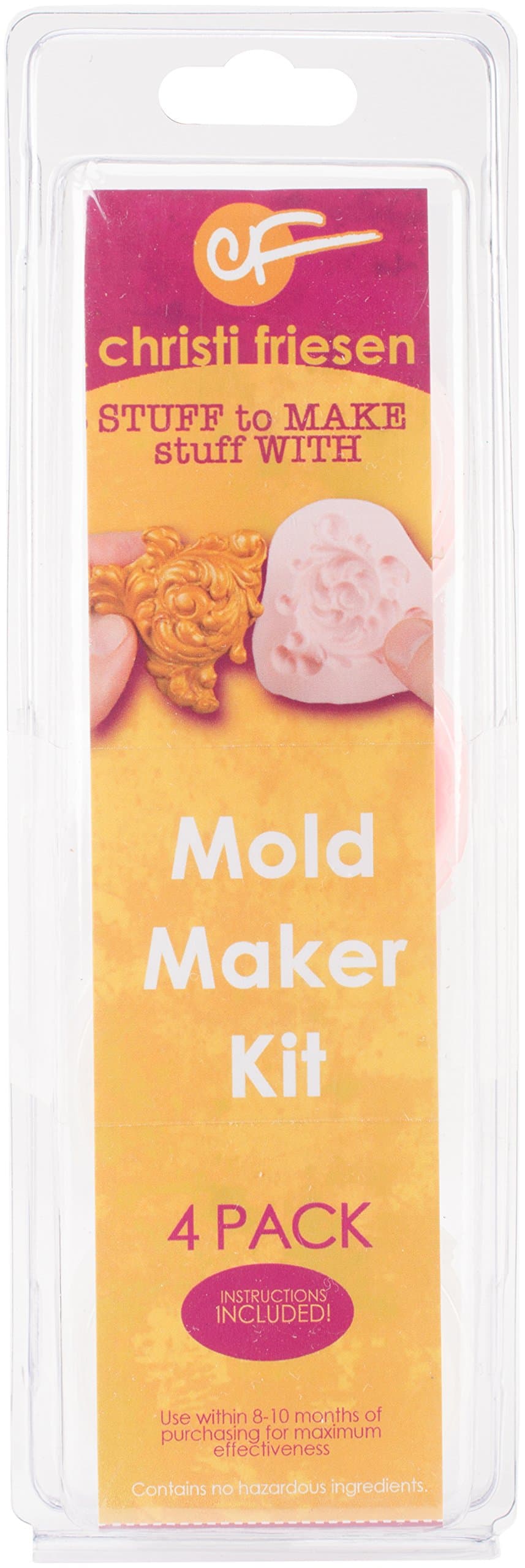 Great Create 611 Christi Friesen Mold Making Kit 4/Pkg