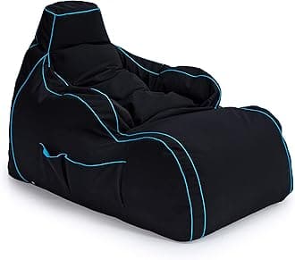 Sponsored Ad – Game Over Video Gaming Bean Bag Lounger Chair | Indoor Living Room | Side Pockets for Controllers | Headset Holder | Ergonomic Design for Relaxed Gamer (Lich Blade)
