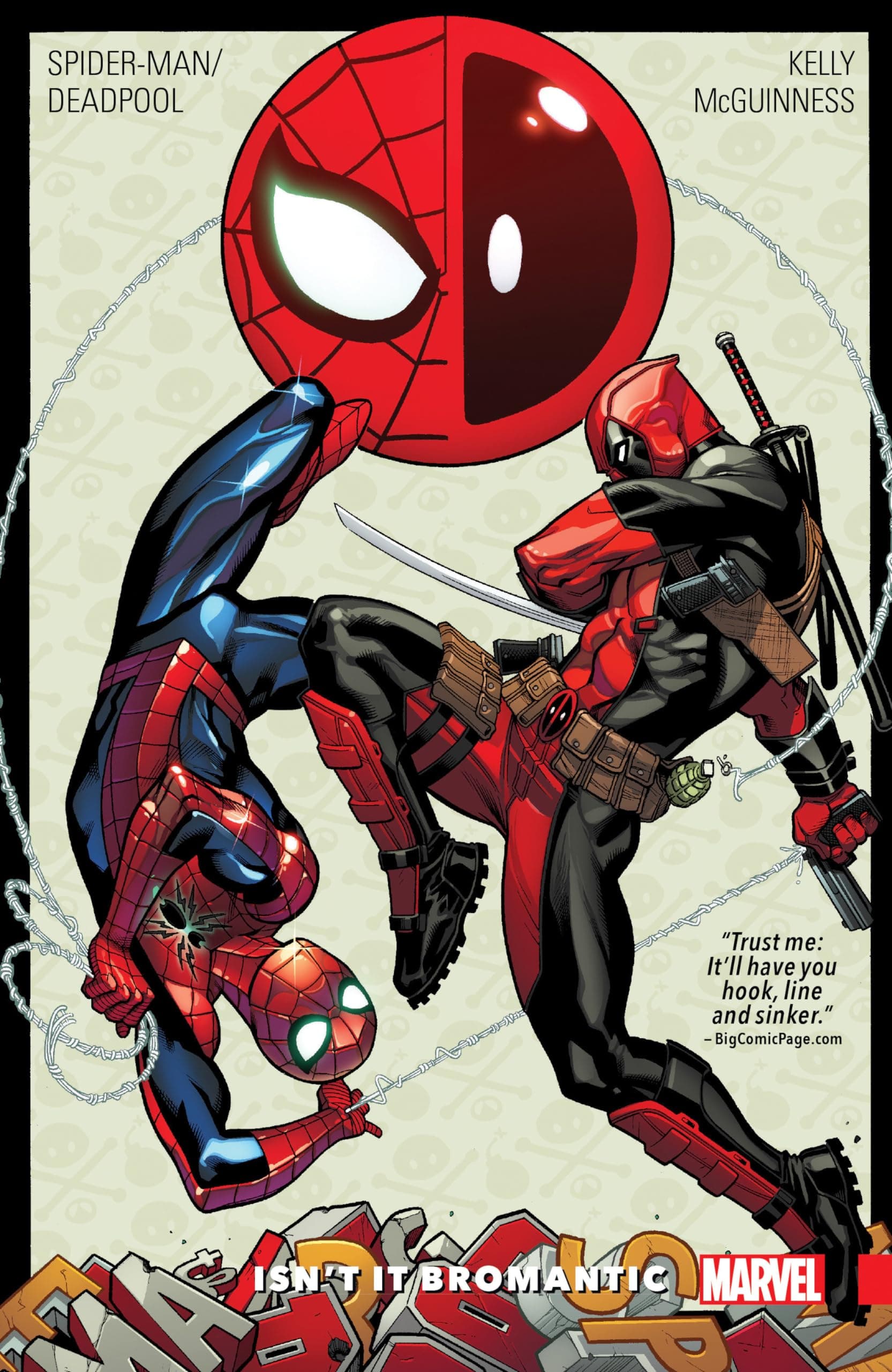 Spider-Man/Deadpool Vol. 1: Isn't It Bromantic (Spider-Man/Deadpool, 1) Paperback – 13 Sept. 2016
