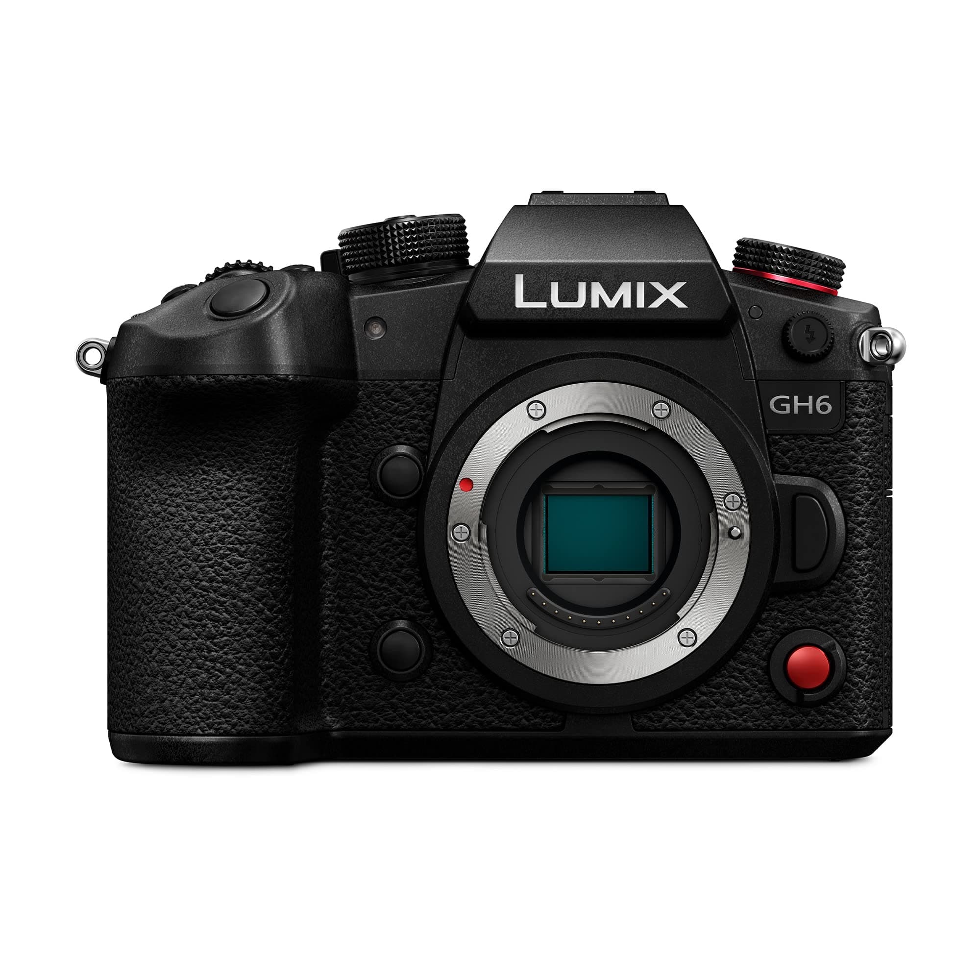 LUMIX GH6, 25.2MP Mirrorless Micro Four Thirds Camera with Unlimited C4K/4K 4:2:2 10-bit Video Recording, 7.5-Stop 5-Axis Dual Image Stabilizer – DC-GH6BODY