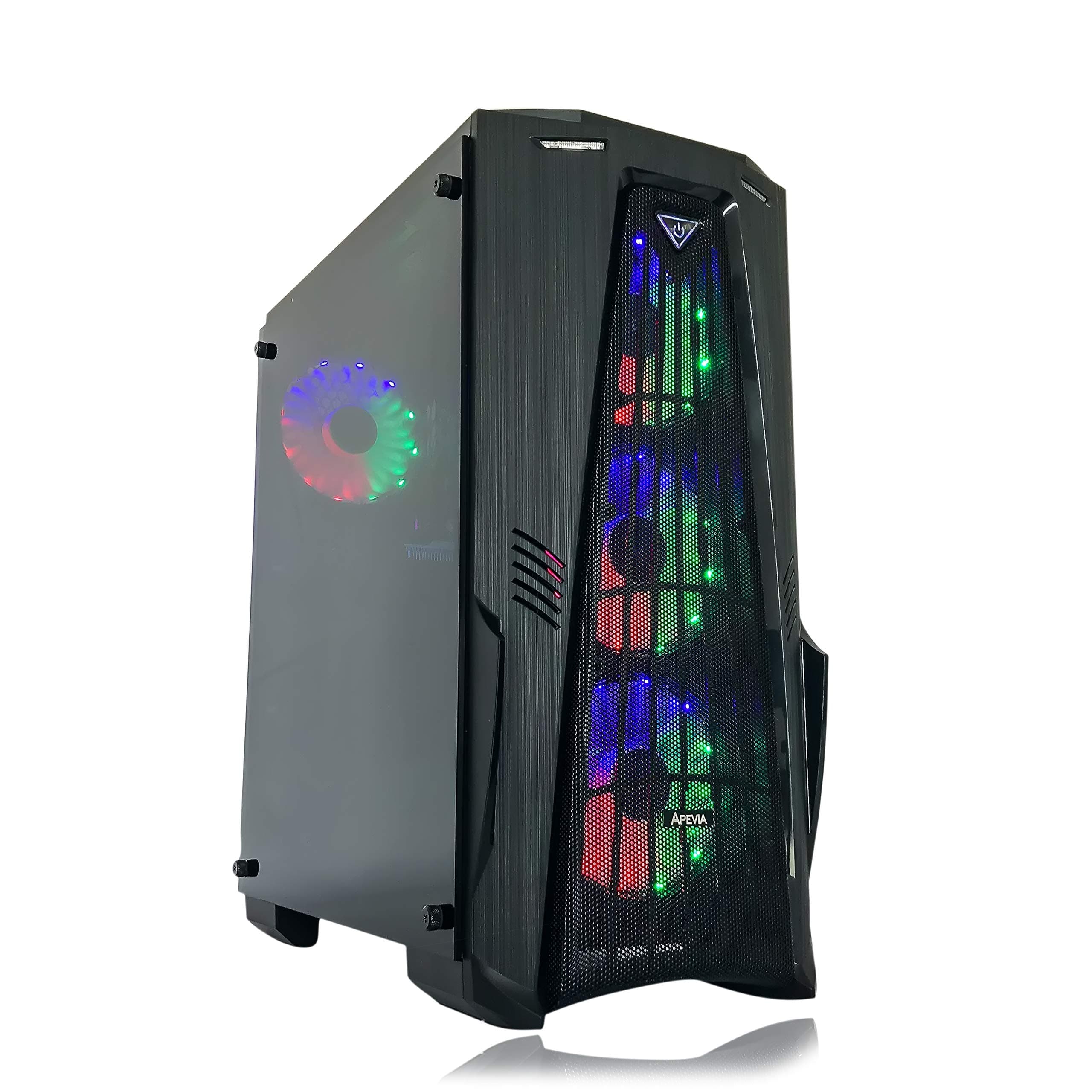 Gaming PC Desktop Computer Intel i5 3.10GHz,8GB Ram,1TB Hard Drive,Windows 10 pro,WiFi Ready,Video Card GTX 650 1GB, 3 RGB Fans