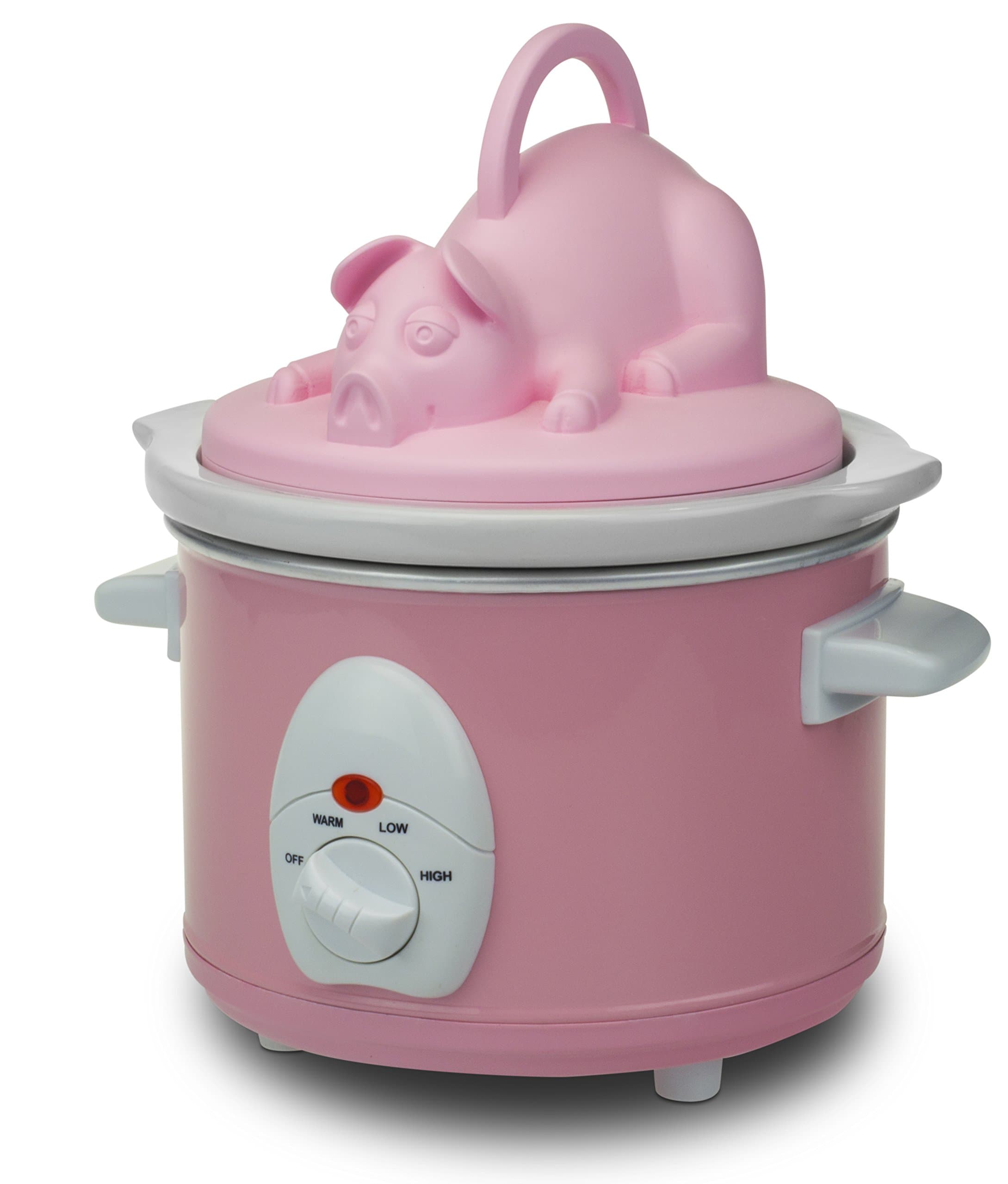 BNB-1PP Bacon Nation Pulled Pork Slow Cooker, Pink