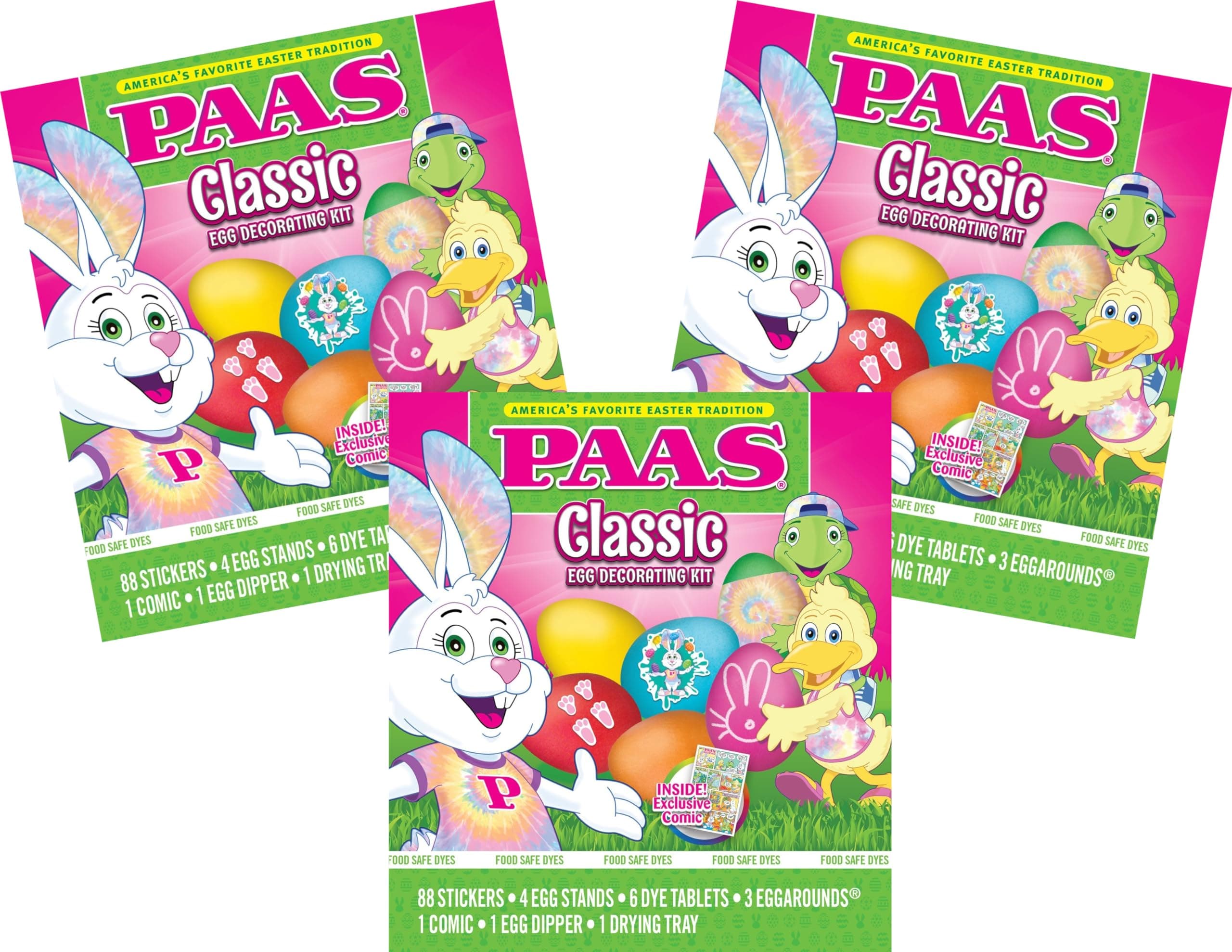 Classic Easter Egg Coloring Kit - Set of 3