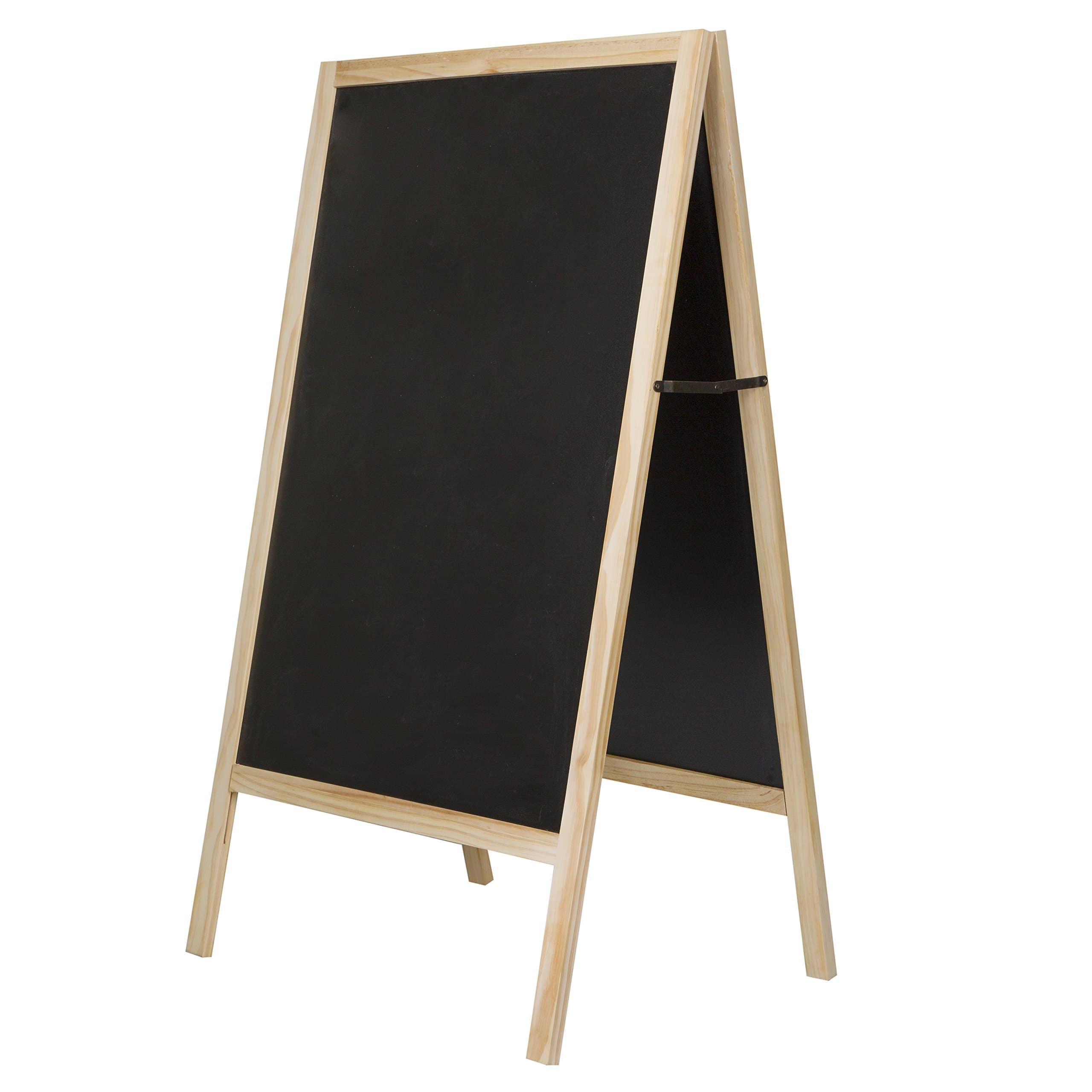 Insight Sidewalk A-Frame Chalkboard - 30x20 Writing Surface - for Cafes, Bars, Restaurants, Weddings