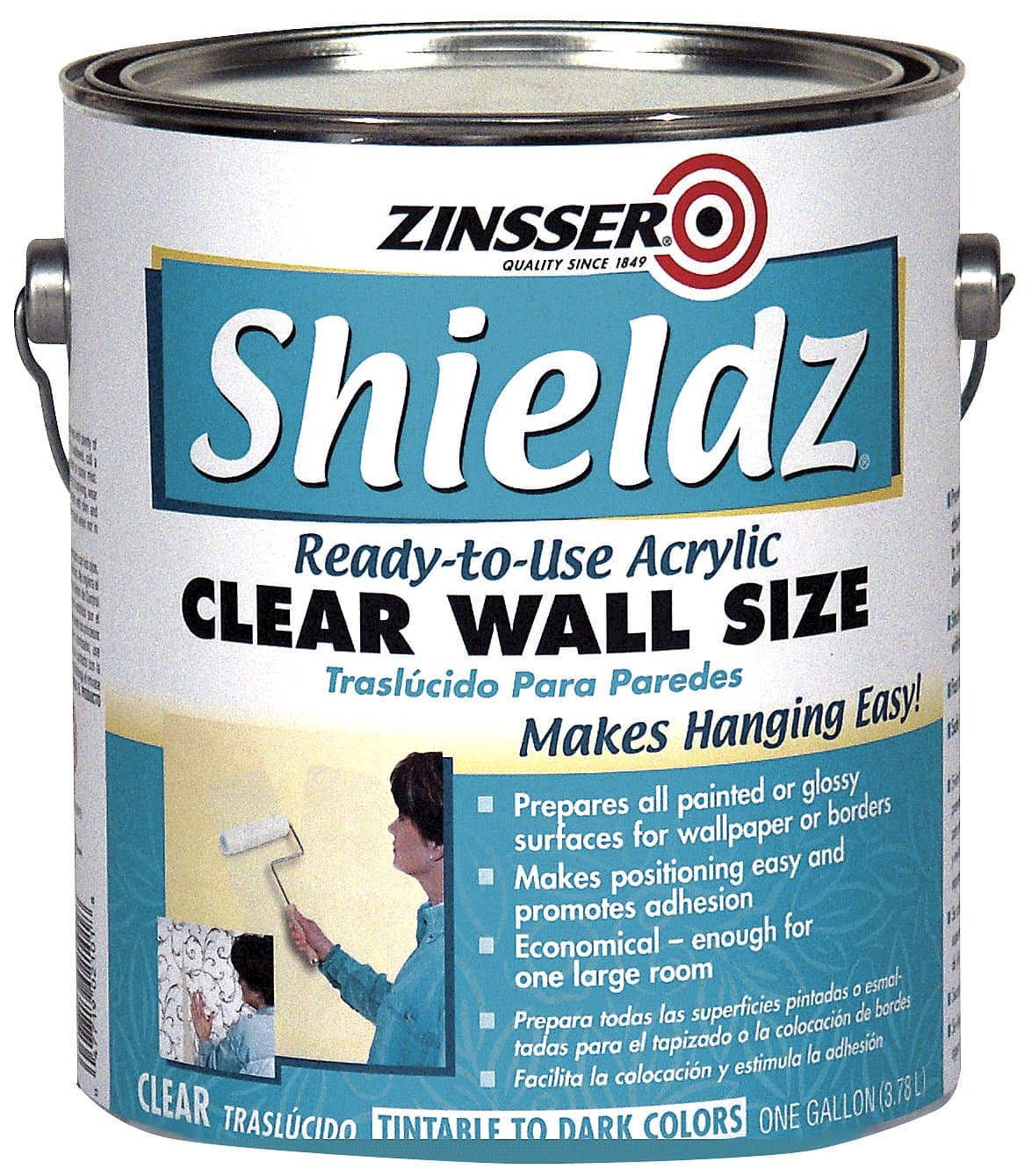 02101 Zinsser Shieldz Wall Size, 1-Gallon, Clear