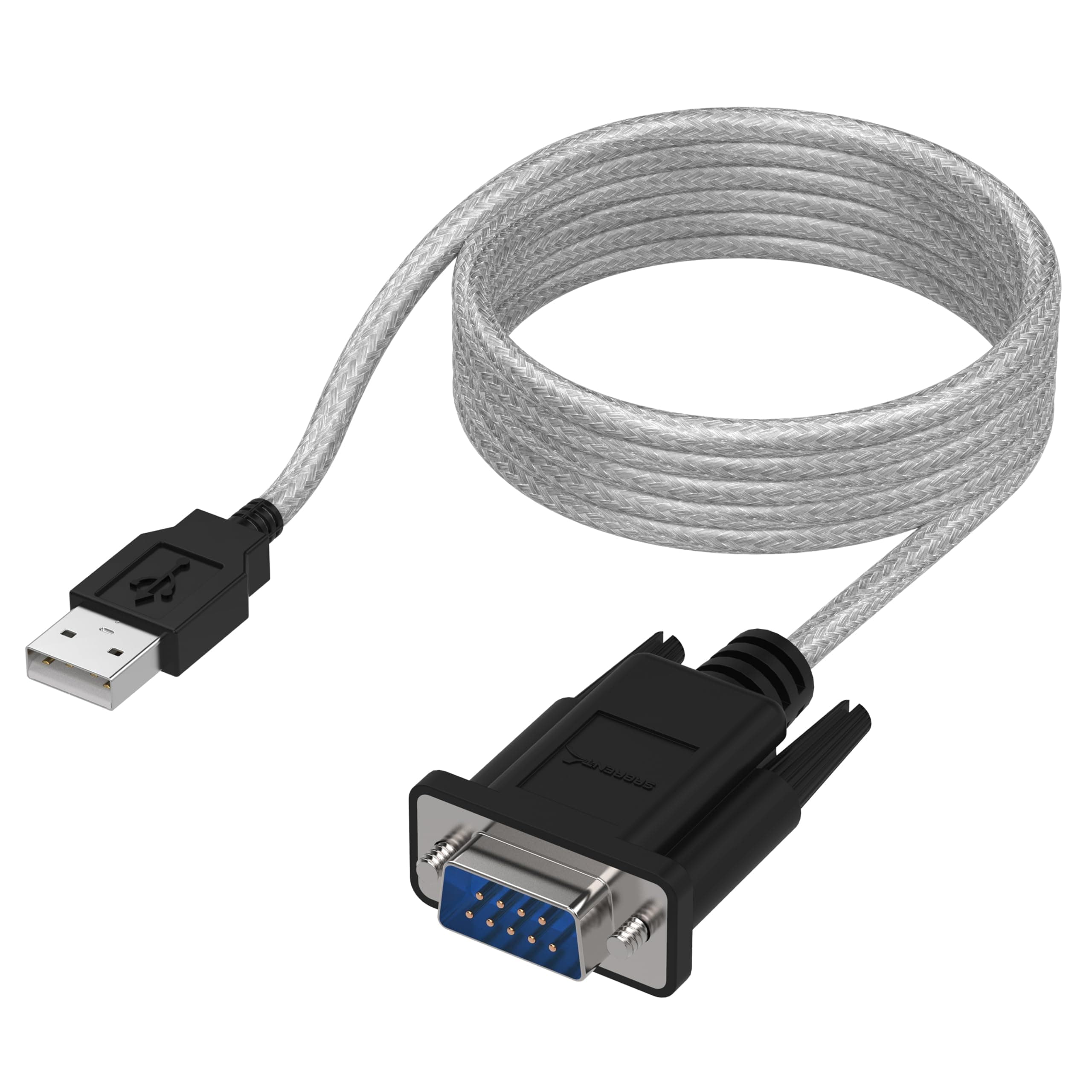 SABRENT 6.0 FT USB to RS-232 DB9 Serial 9 pin Adapter