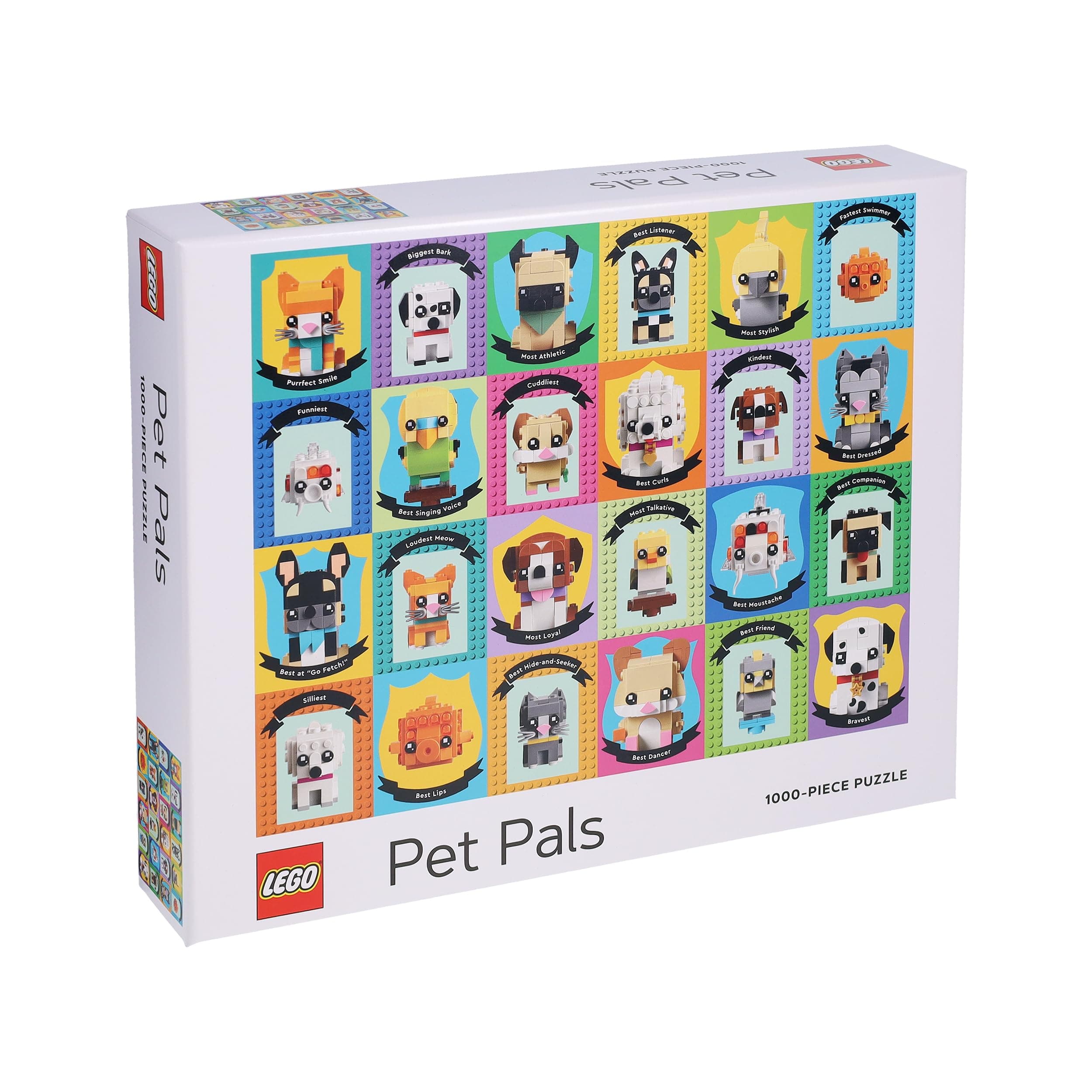 Chronicle Books LEGO Pet Pals 1000-Piece Puzzle