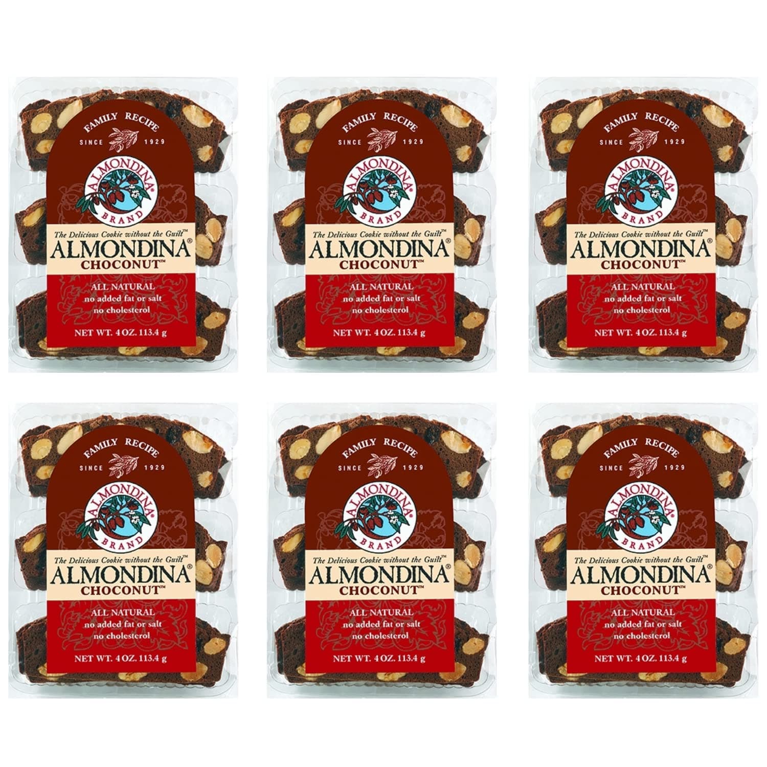 Almondina Cookie Biscuit Choconut 4 Oz