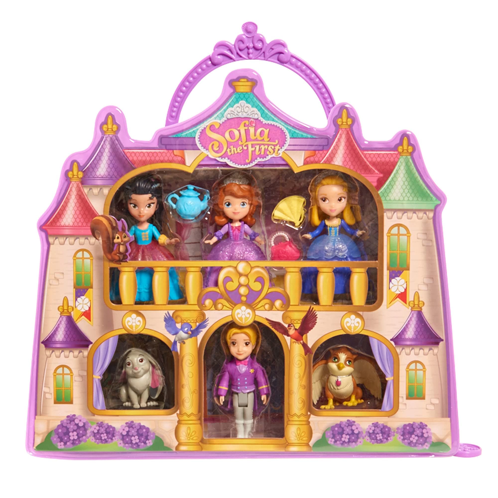 Just Play Sofia 93355 The First Castle Carry Case, Purple (Amazon Exclusive)