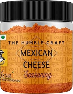 THE SPICE RACK Mexican Cheese Seasoning Powder - Popcorn, Fajita, Fries, Taco/Tacos, Nachos, Tortillas, Burrito, Enchilada - 250gms